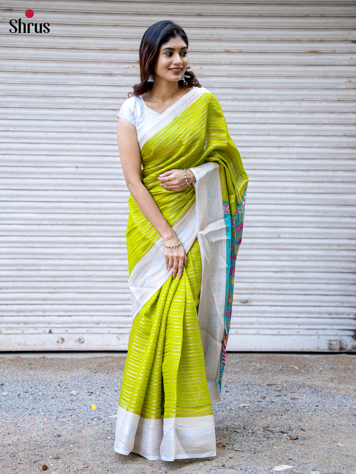 DJS22259 - Semi Mysoresilk Saree