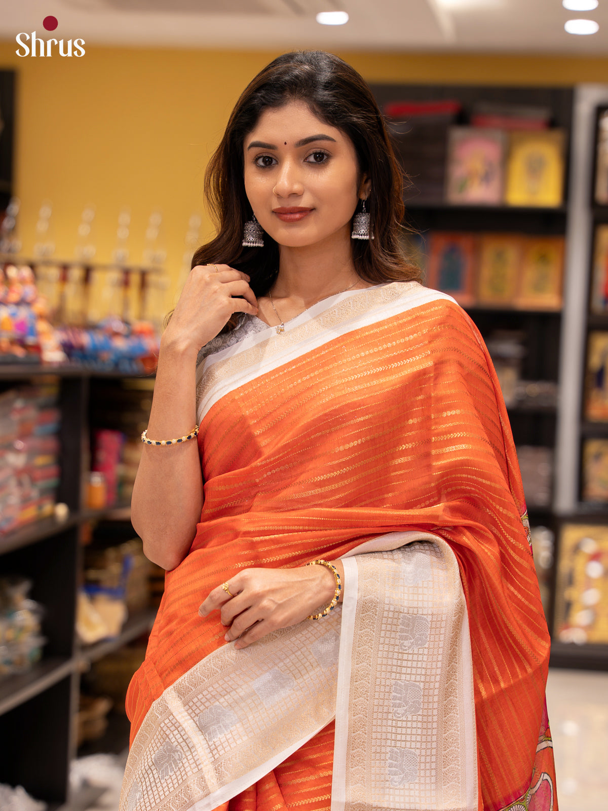 DJS22260 - Semi Mysoresilk Saree