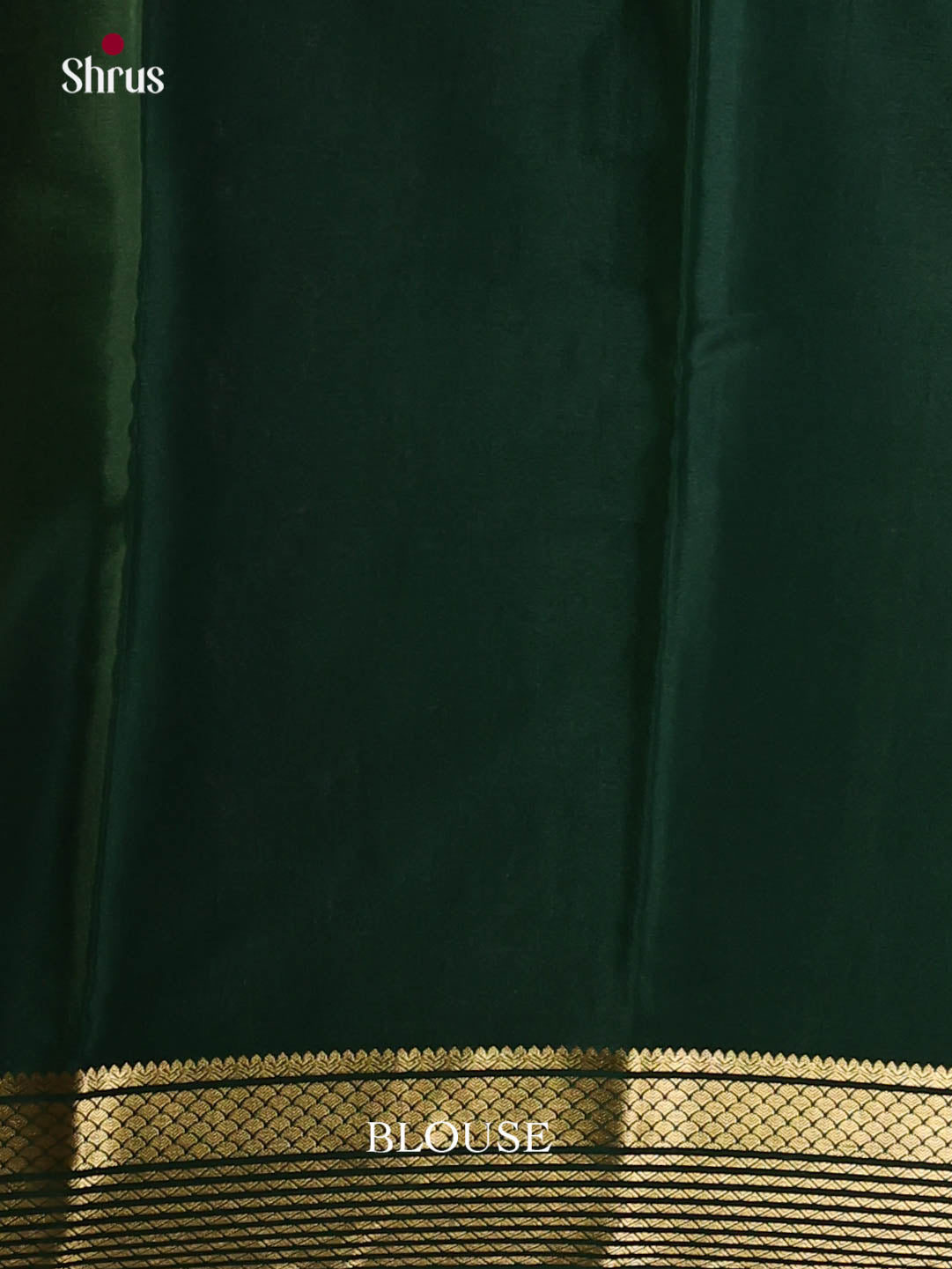 red gree Mysore Silk Saree 1
