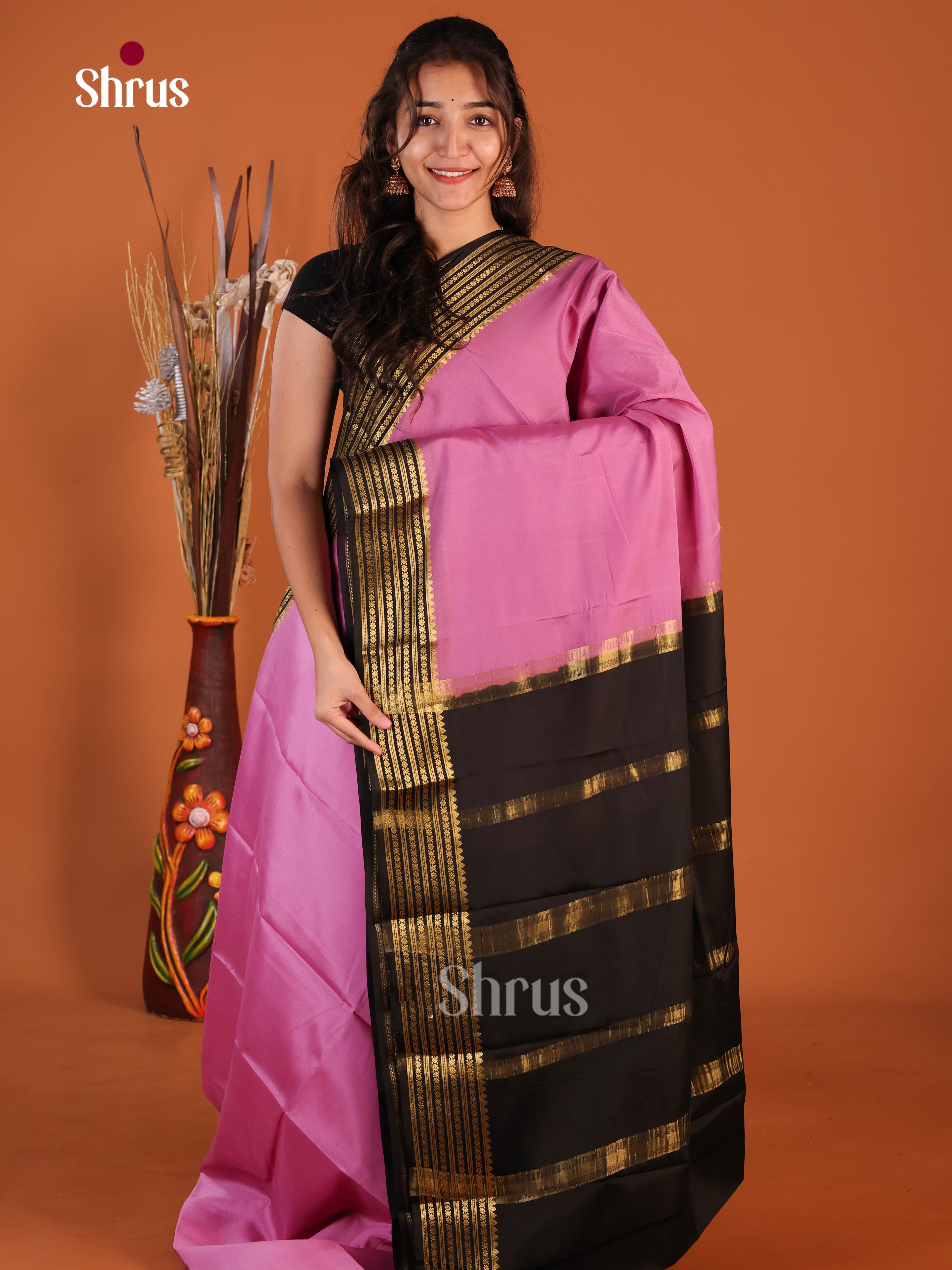 DJS23151 - Mysore Silk Saree - Shop on Shrus.com