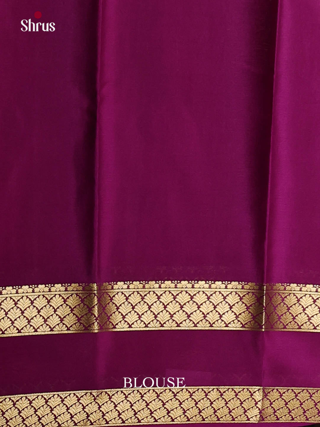 peach majenta Mysore Silk Saree 1