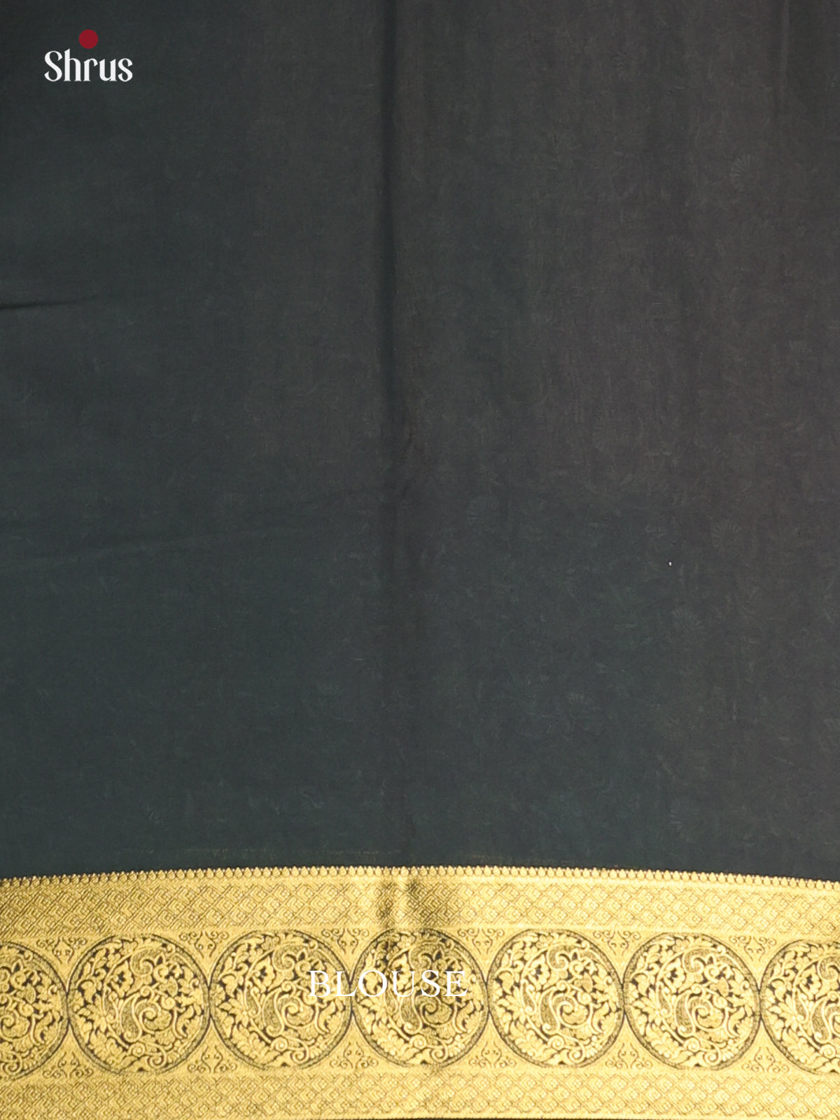 Pink & Dark Green - Semi Mysoresilk Saree - Shop on Shrus.com