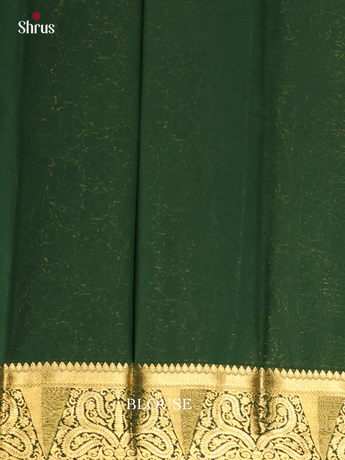 Light Green  & Green - Semi Mysoresilk Saree - Shop on Shrus.com