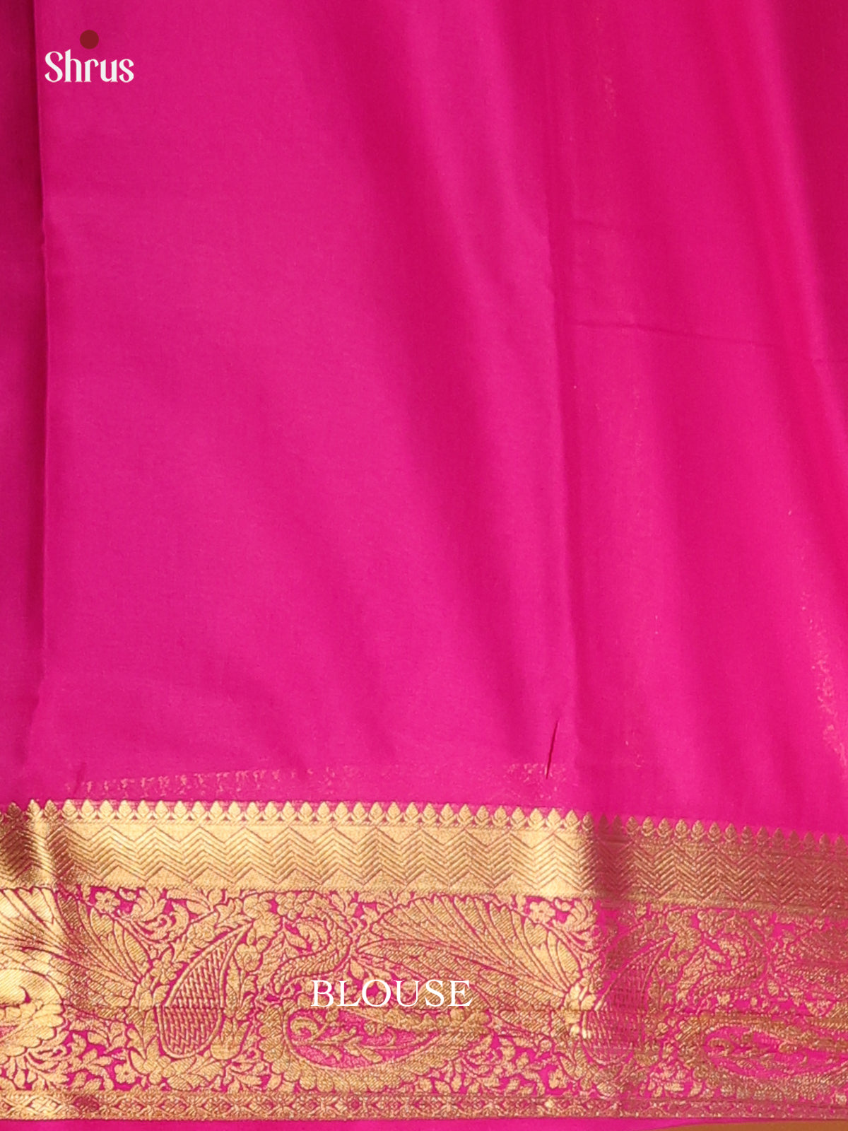 Green & Pink - Semi Mysoresilk Saree - Shop on Shrus.com