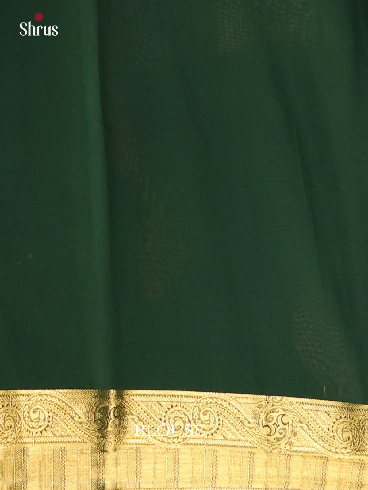 Light Green & Green - Semi Mysoresilk Saree - Shop on Shrus.com