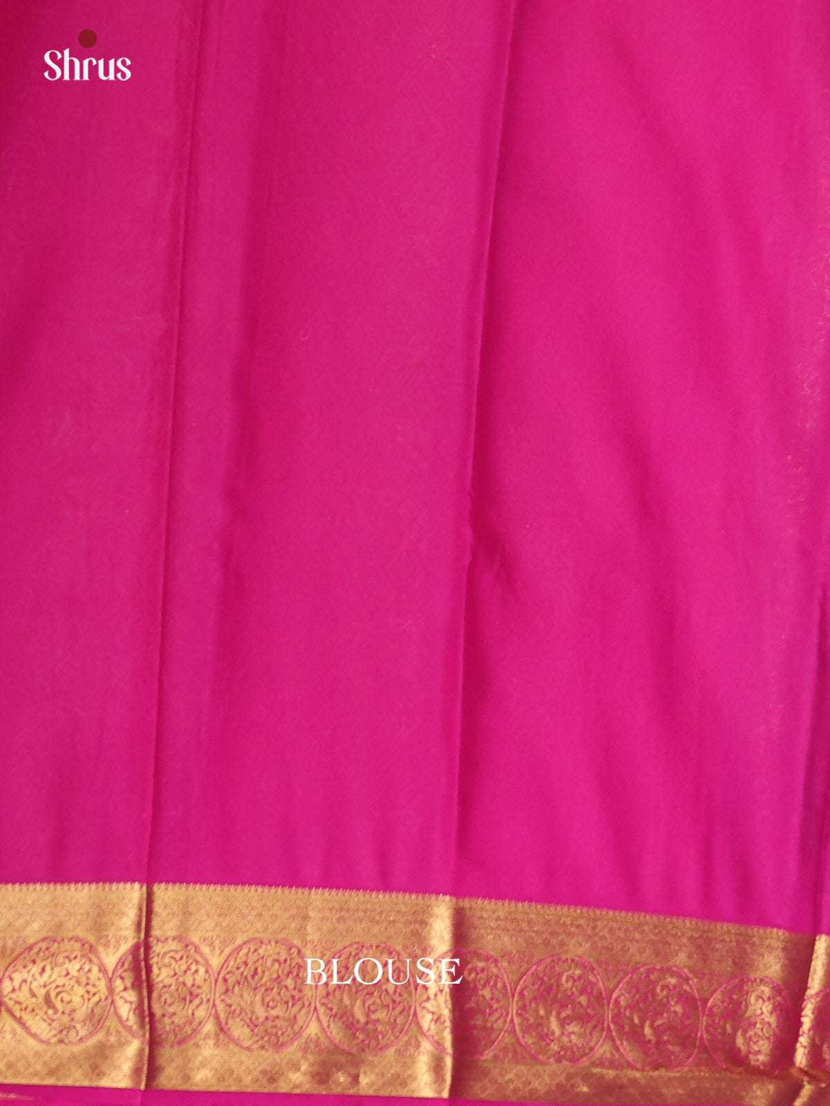 Green & Pink - Semi Mysoresilk Saree - Shop on Shrus.com