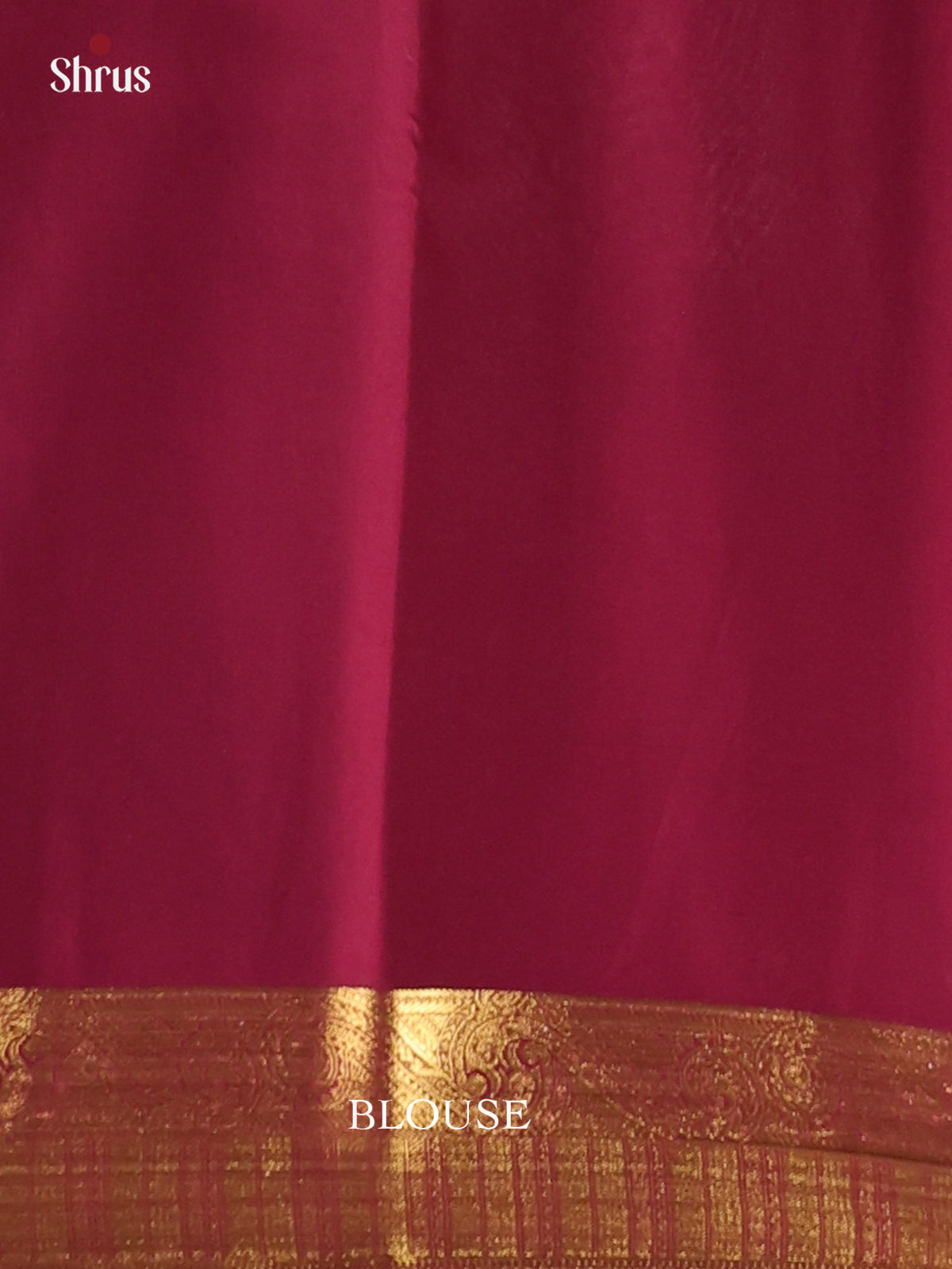 Light Brown & Maroon - Semi Mysoresilk Saree - Shop on Shrus.com