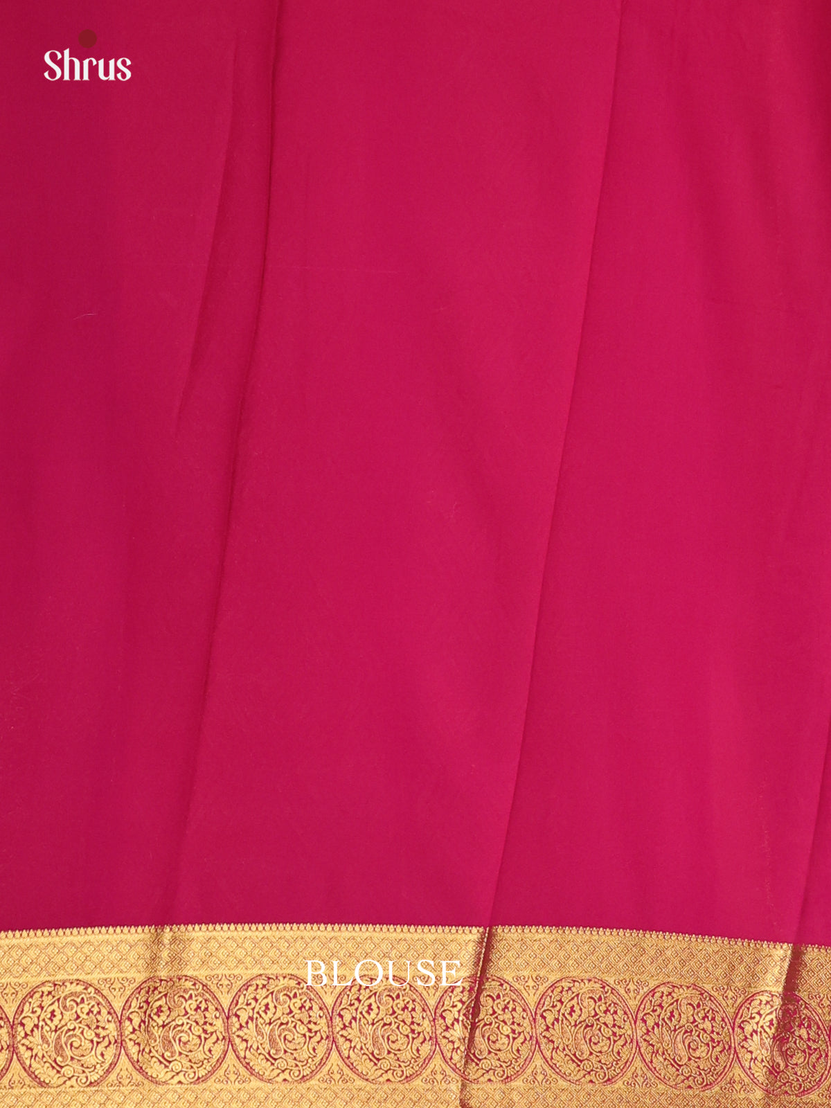 Sandal & Purple- Semi Mysoresilk Saree
