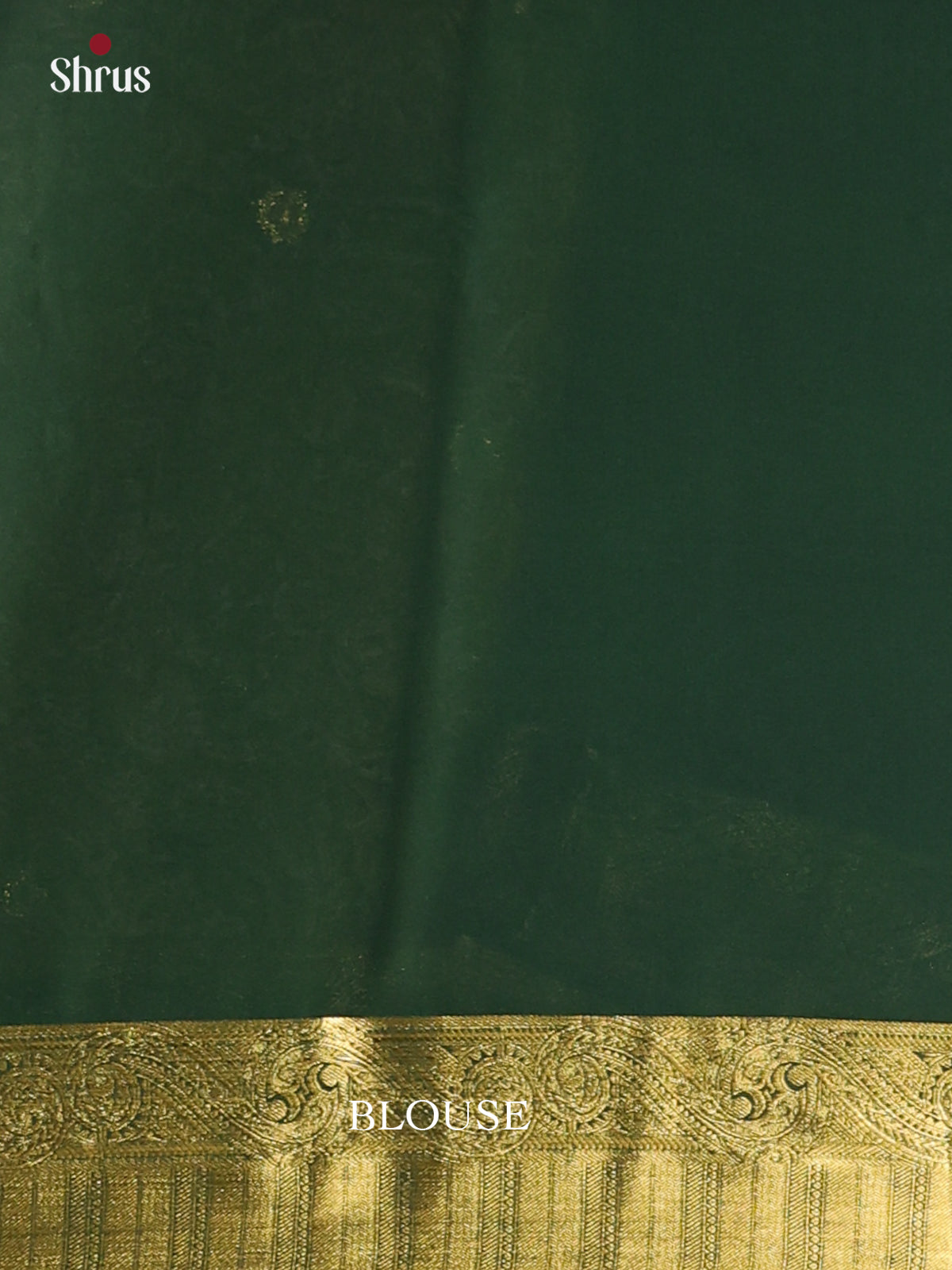 Mehandi green & green- Semi Mysoresilk Saree - Shop on Shrus.com