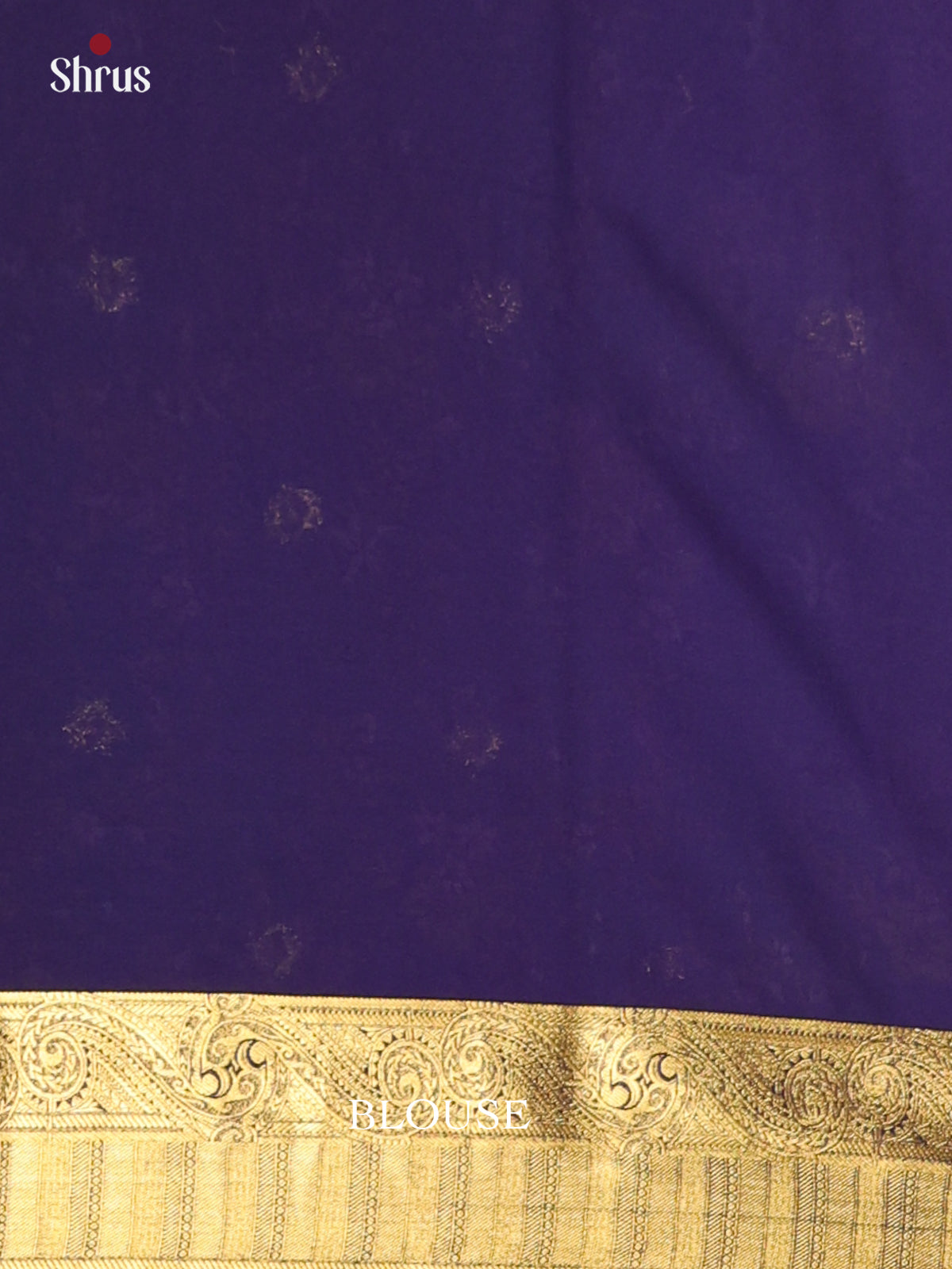 Green & Blue - Semi Mysoresilk Saree