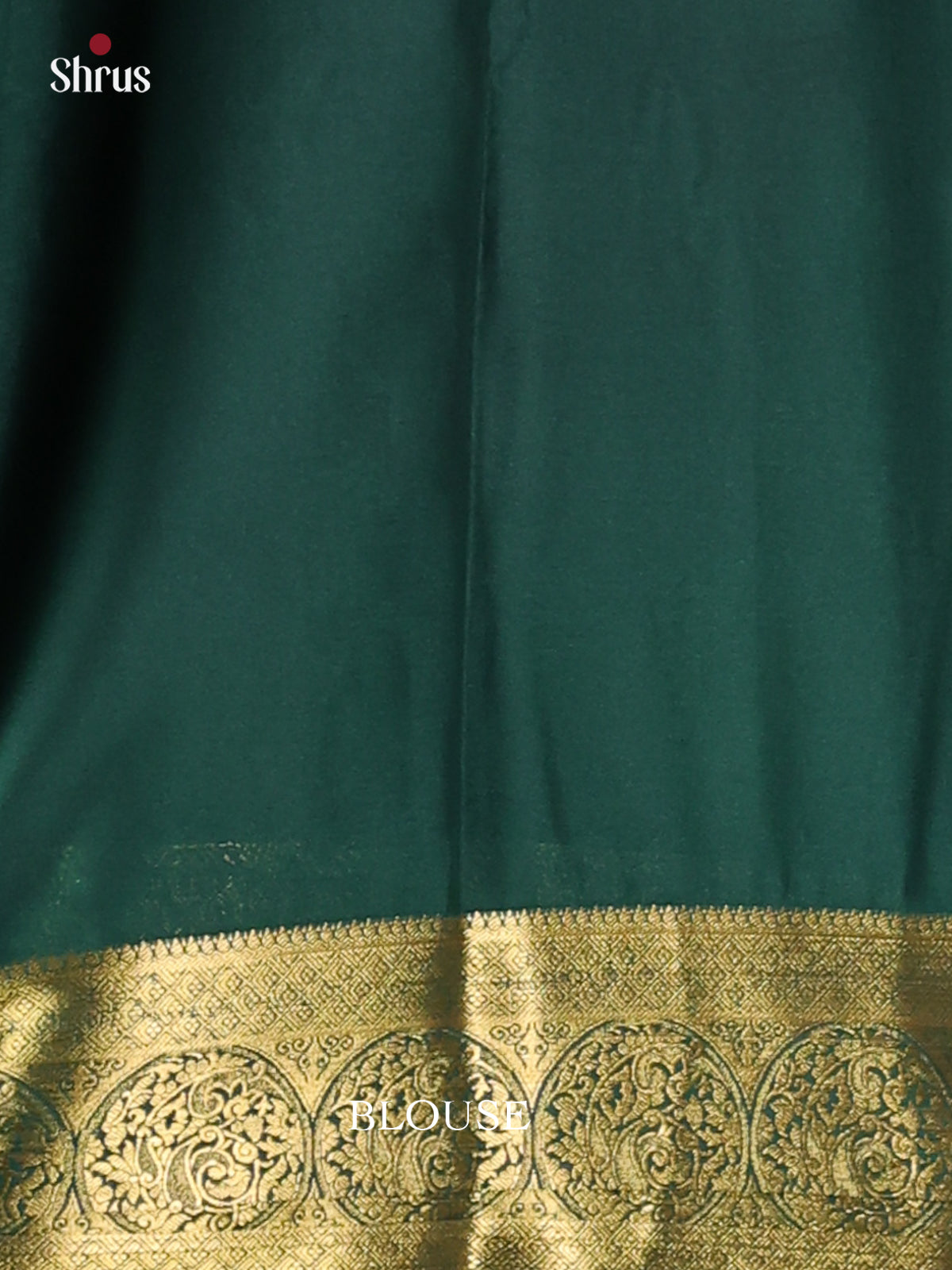 Red & Green - Semi Mysoresilk Saree - Shop on Shrus.com