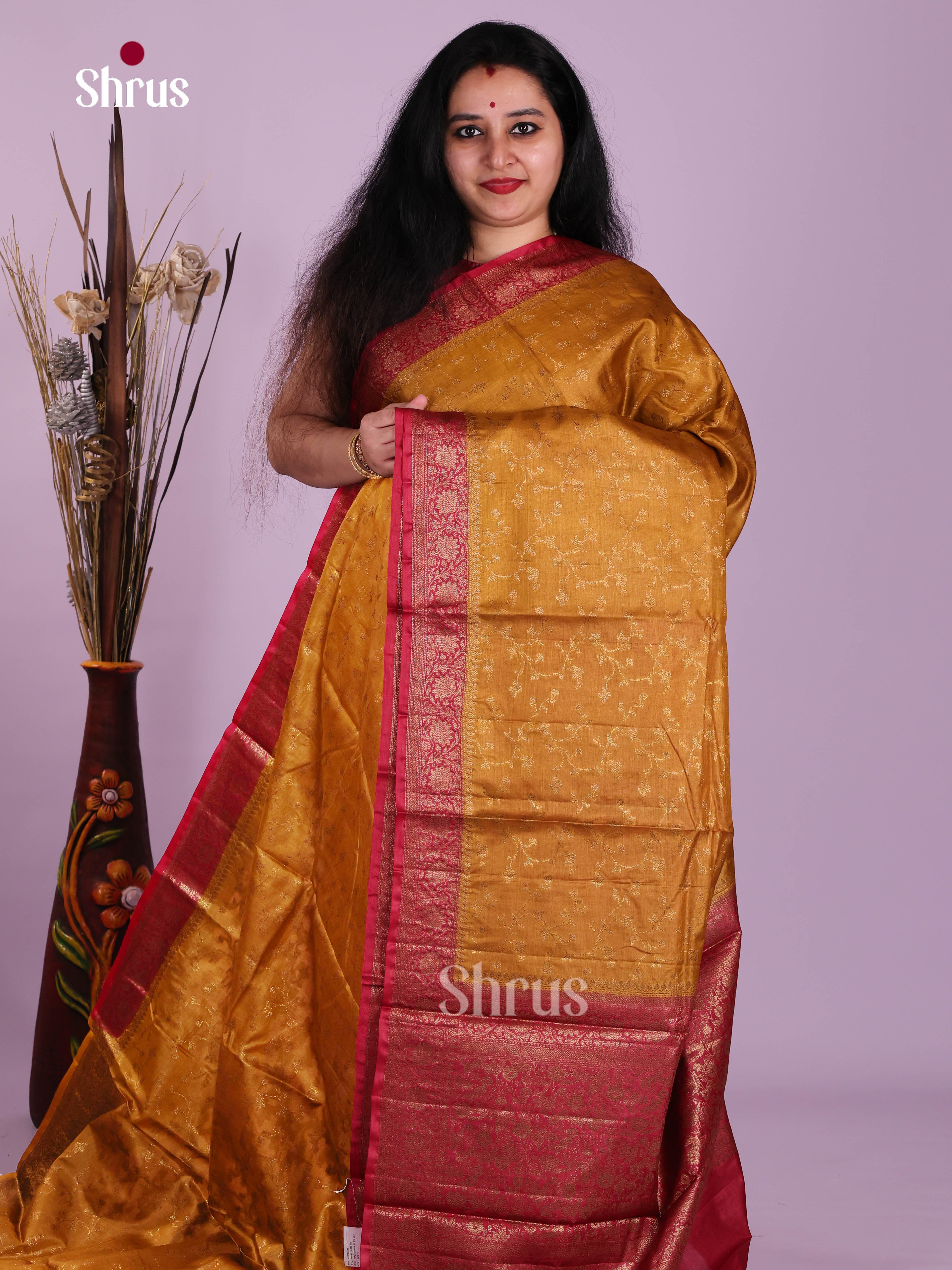 DJS23471 - Tussar Saree - Shop on Shrus.com