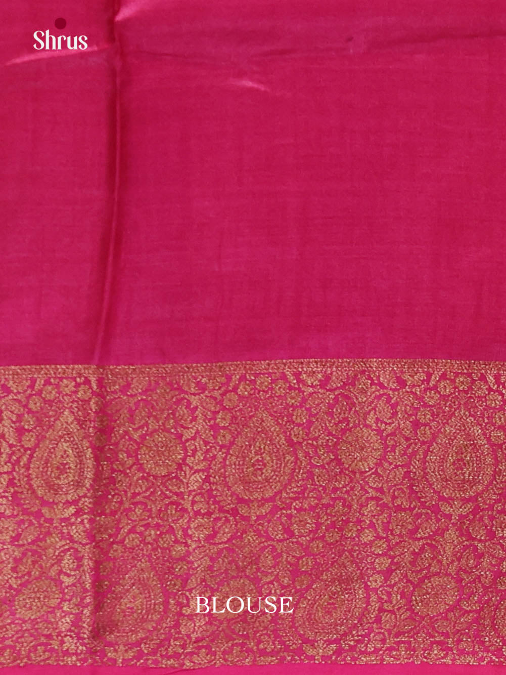 Elegant Teal Tussar Silk Saree with Gold Buttas & Magenta Paisley Border