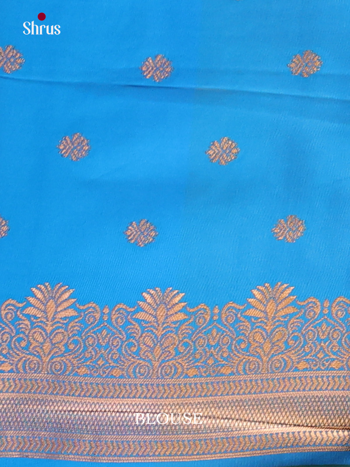 Green & Blue - Semi Softsilk Saree