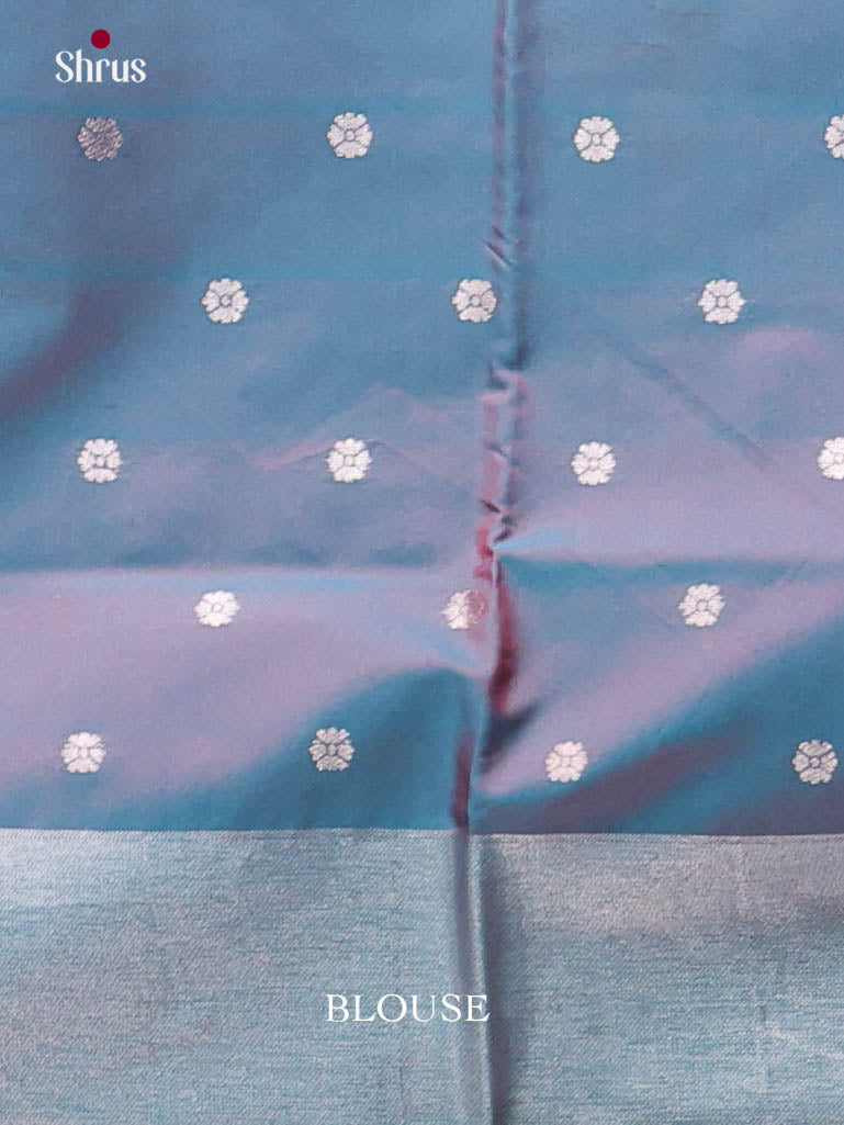 Pink  - Semi Softsilk Saree