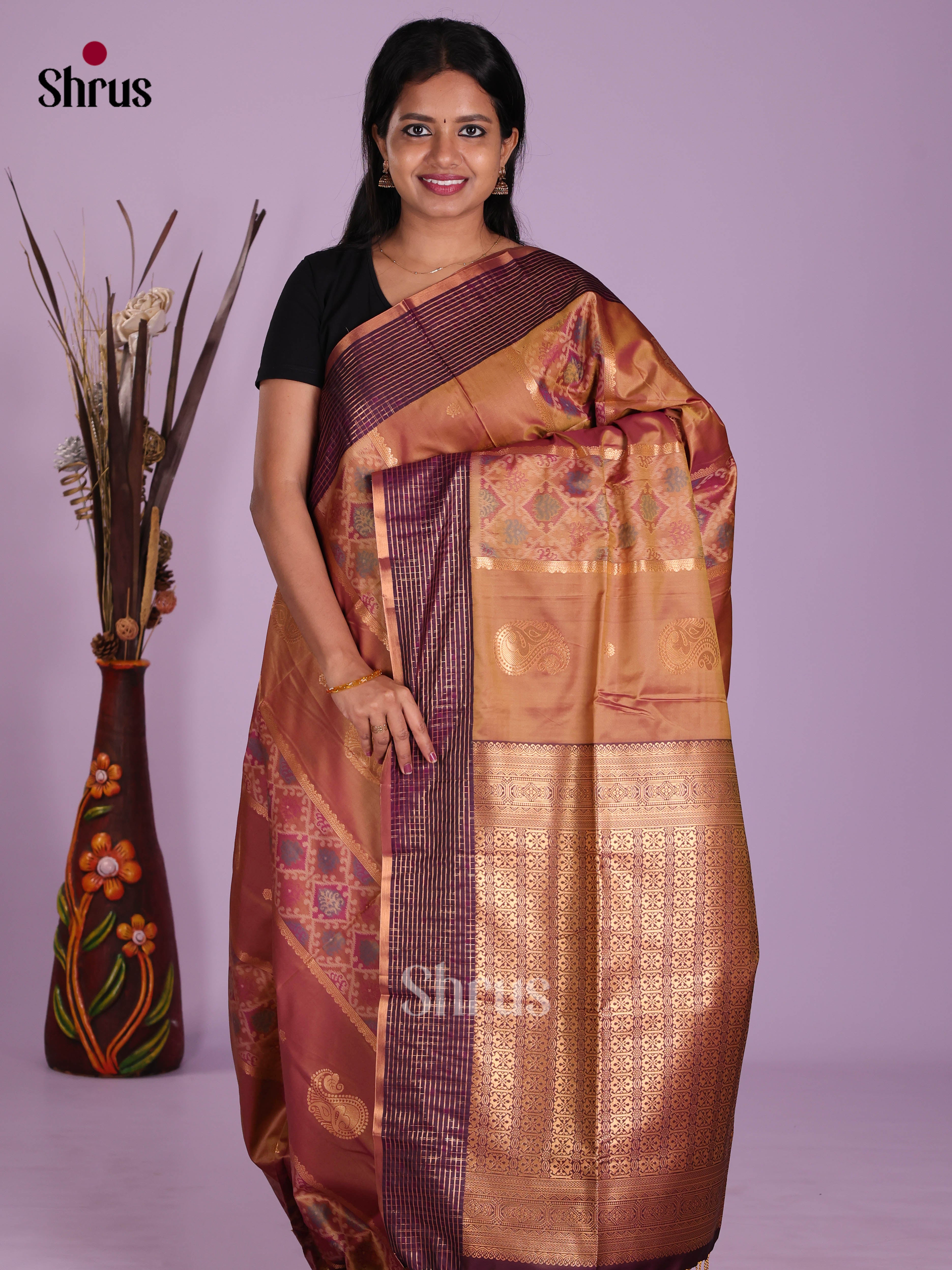 DJS24035 - Semi Softsilk Saree