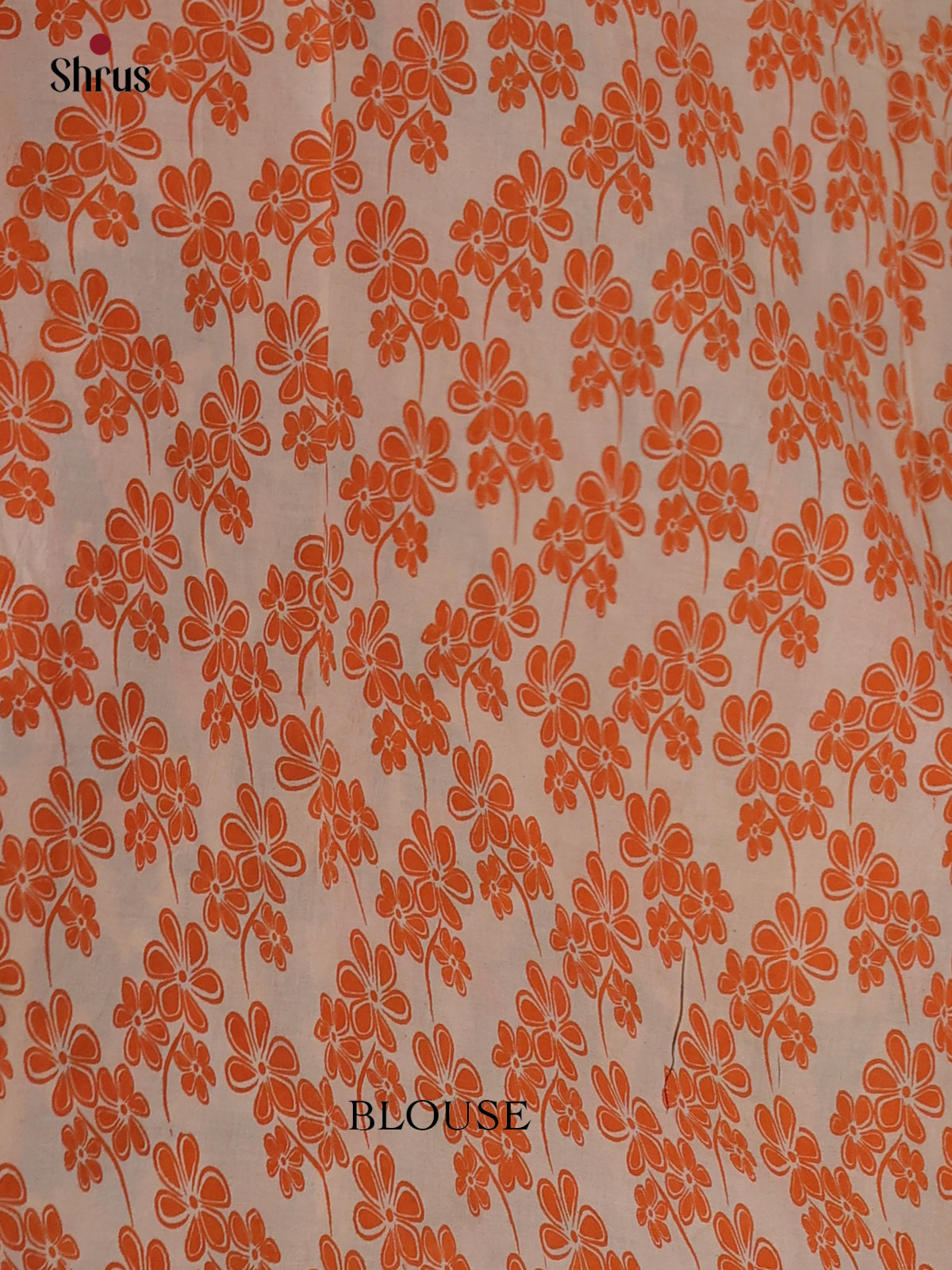 Green & Orange - kalamkari-cotton Saree