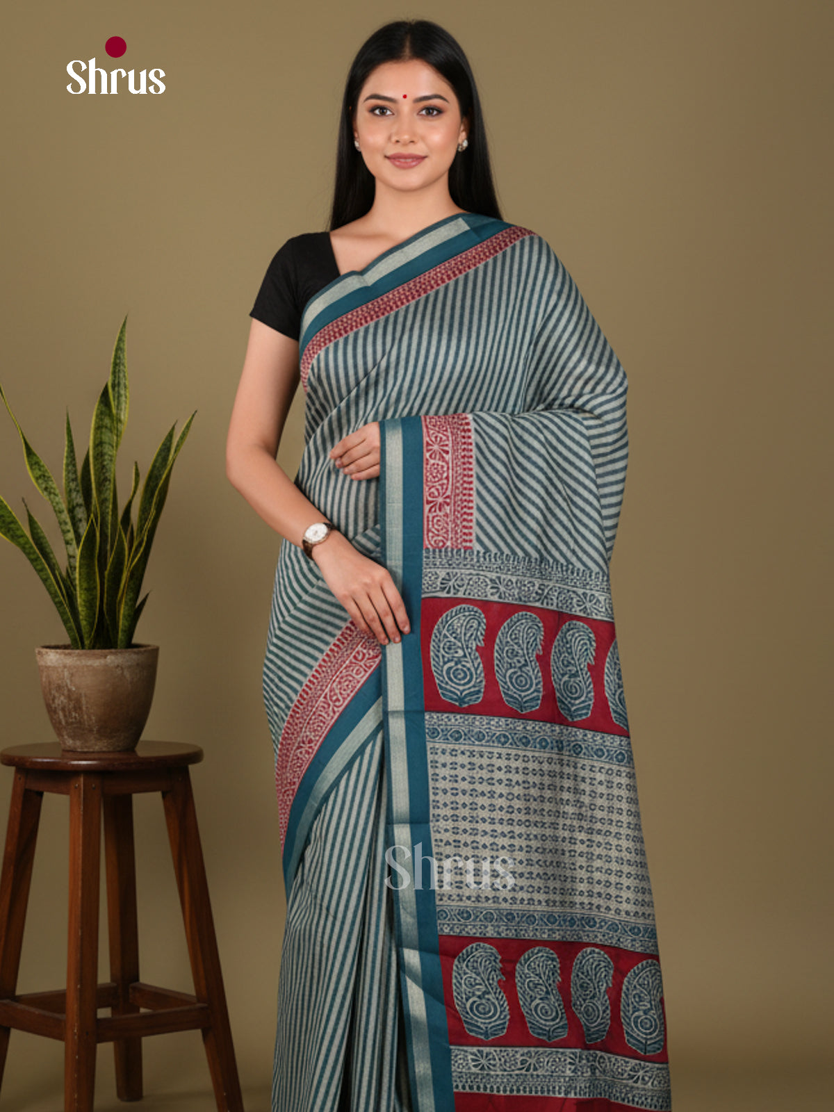 DJS24171 - Art Modal Saree - Shop on Shrus.com