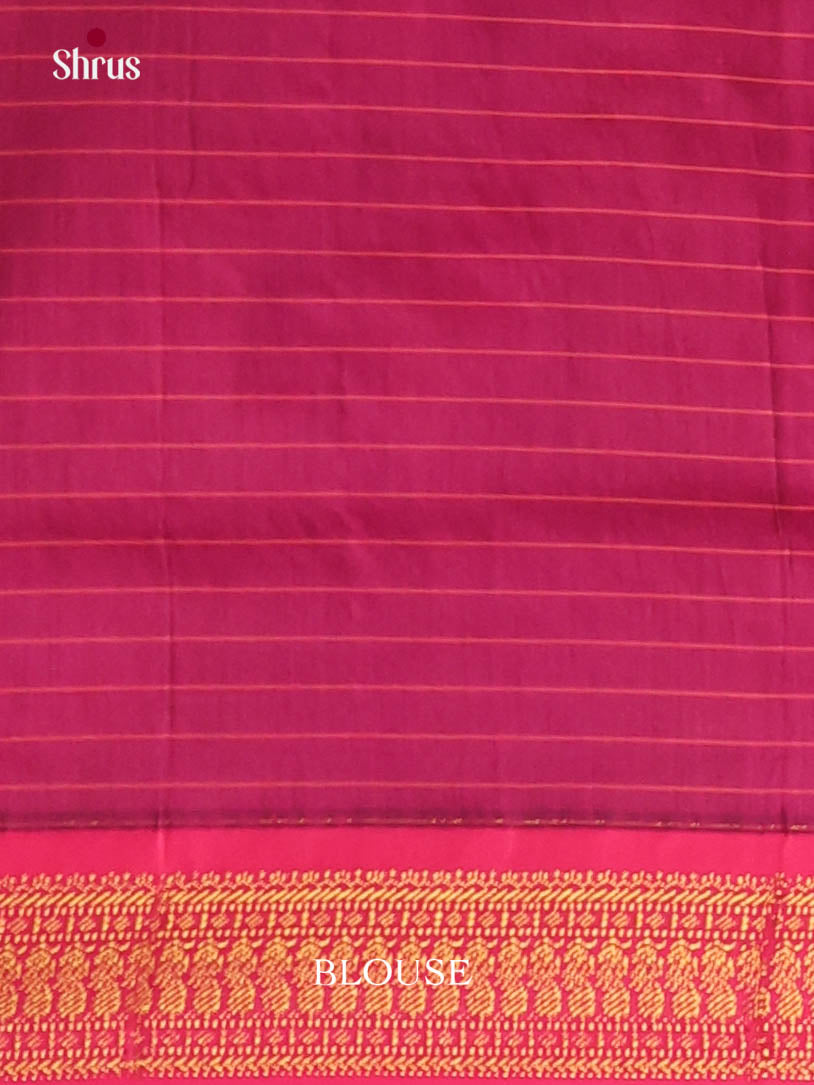 Green & Purple - Kalyani Cotton Saree - Shop on Shrus.com
