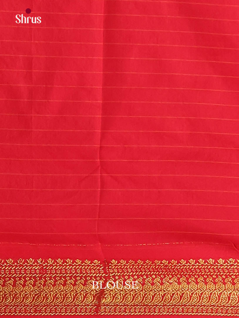 Violet & Red - Kalyani Cotton Saree