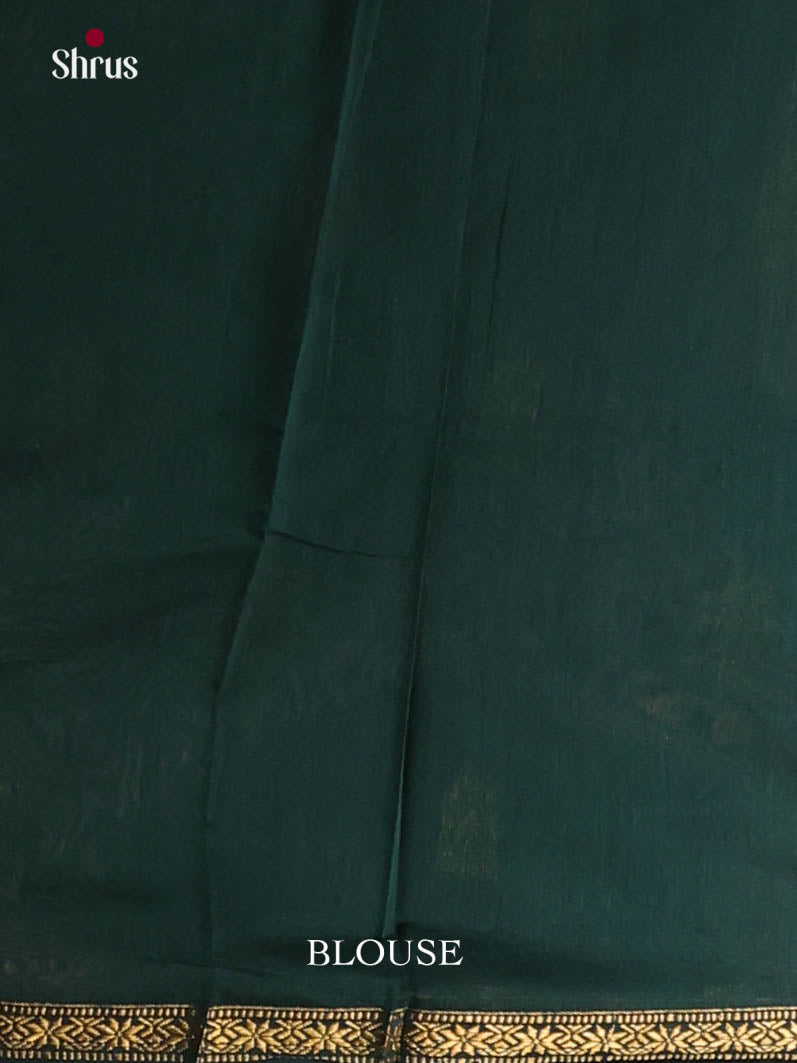 Lilac & Green - Semi Maheshwari Saree - Shop on Shrus.com