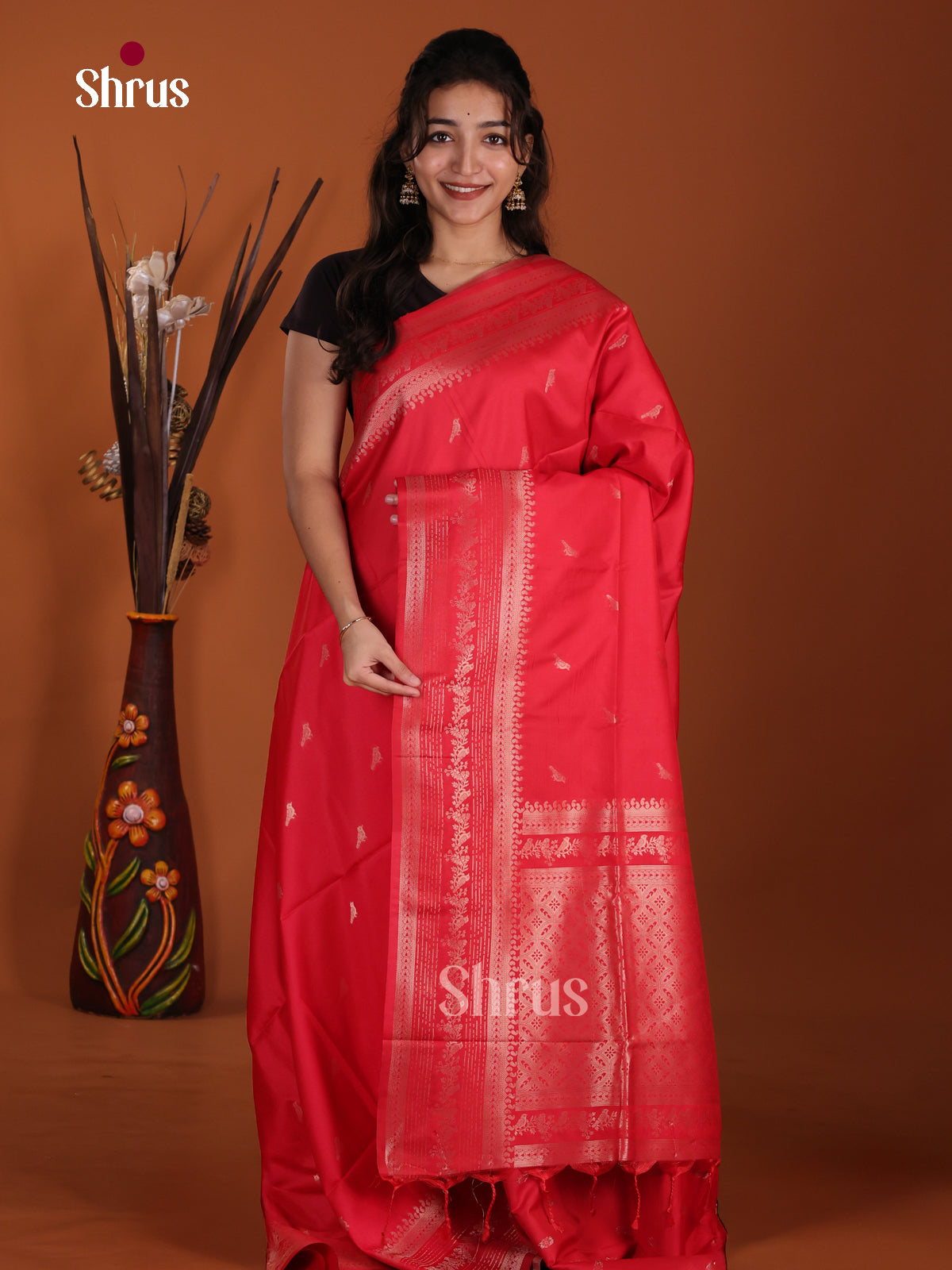 DJS24430 - Semi Softsilk Saree