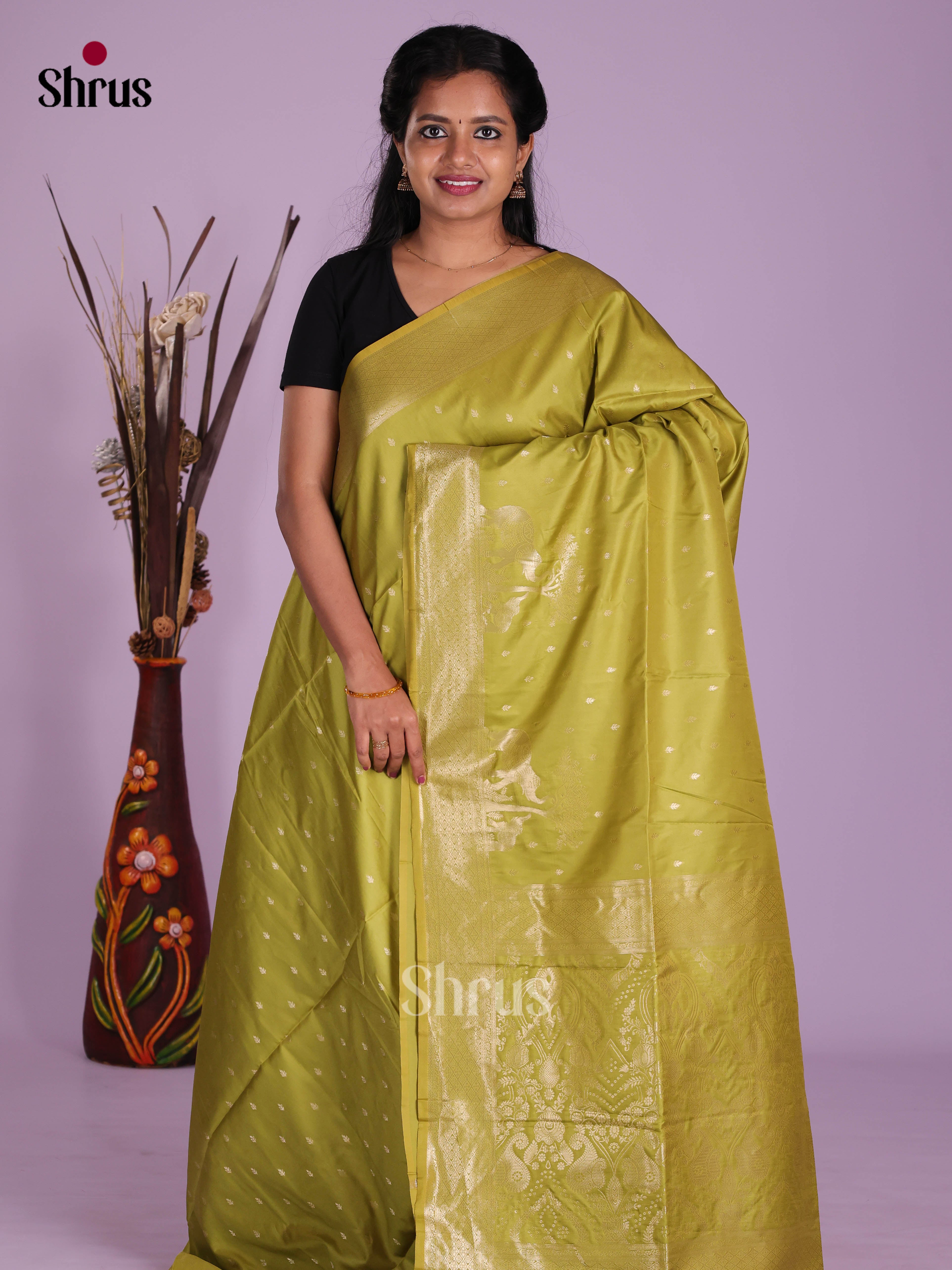 DJS24443 - Semi Softsilk Saree