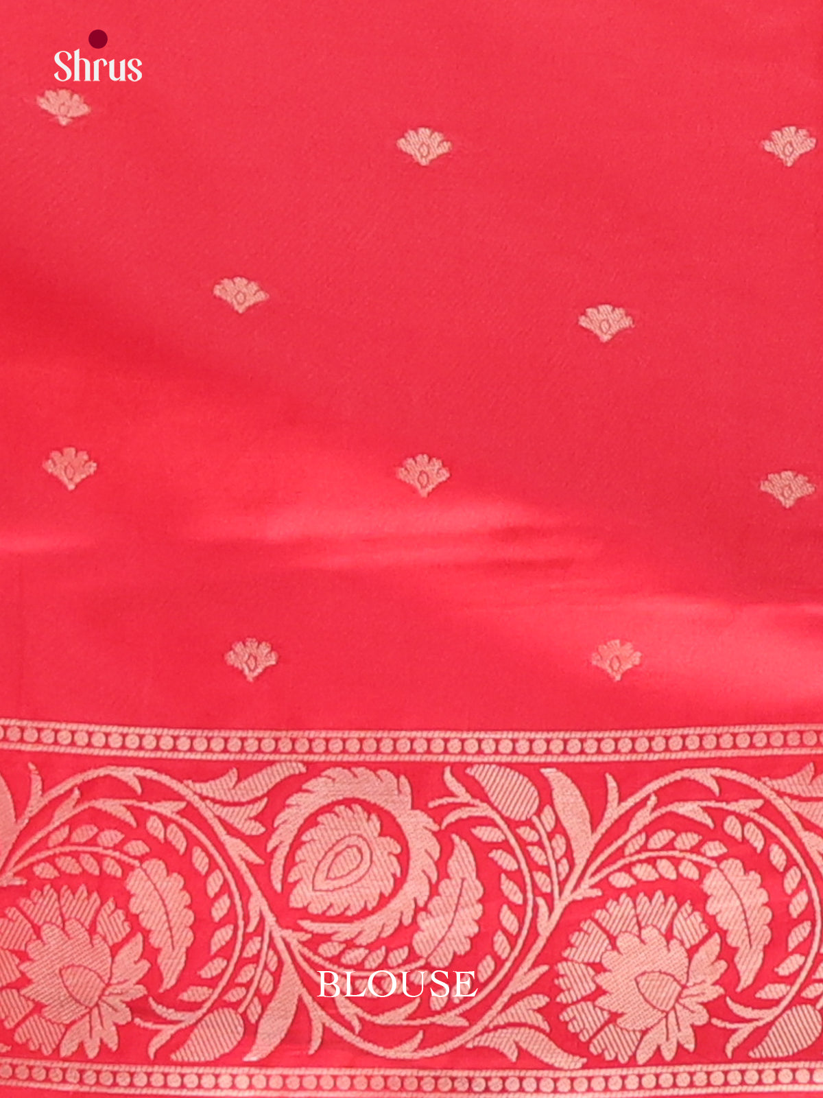 Red - Semi Softsilk Saree