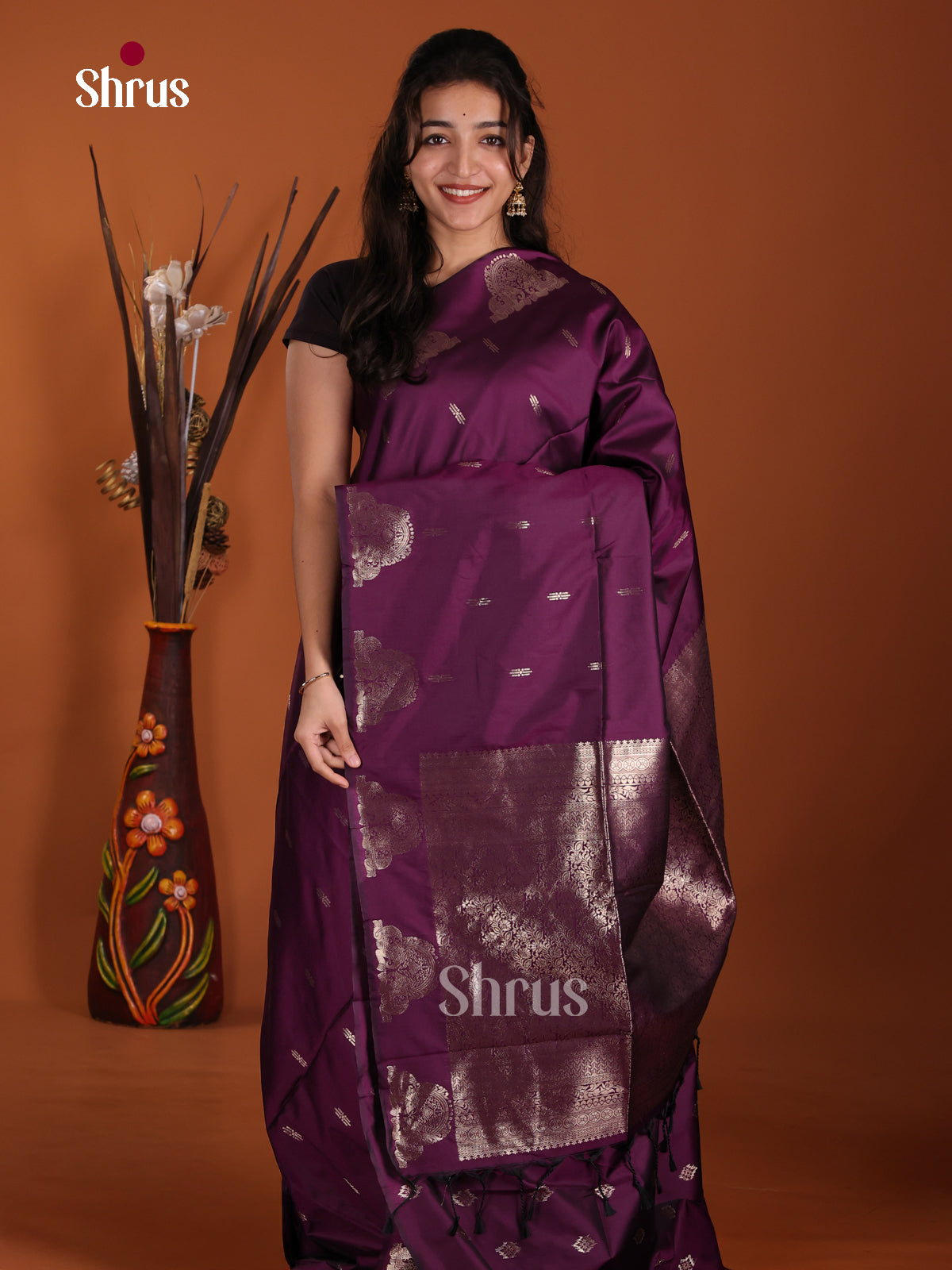 DJS25036 - Semi Softsilk Saree