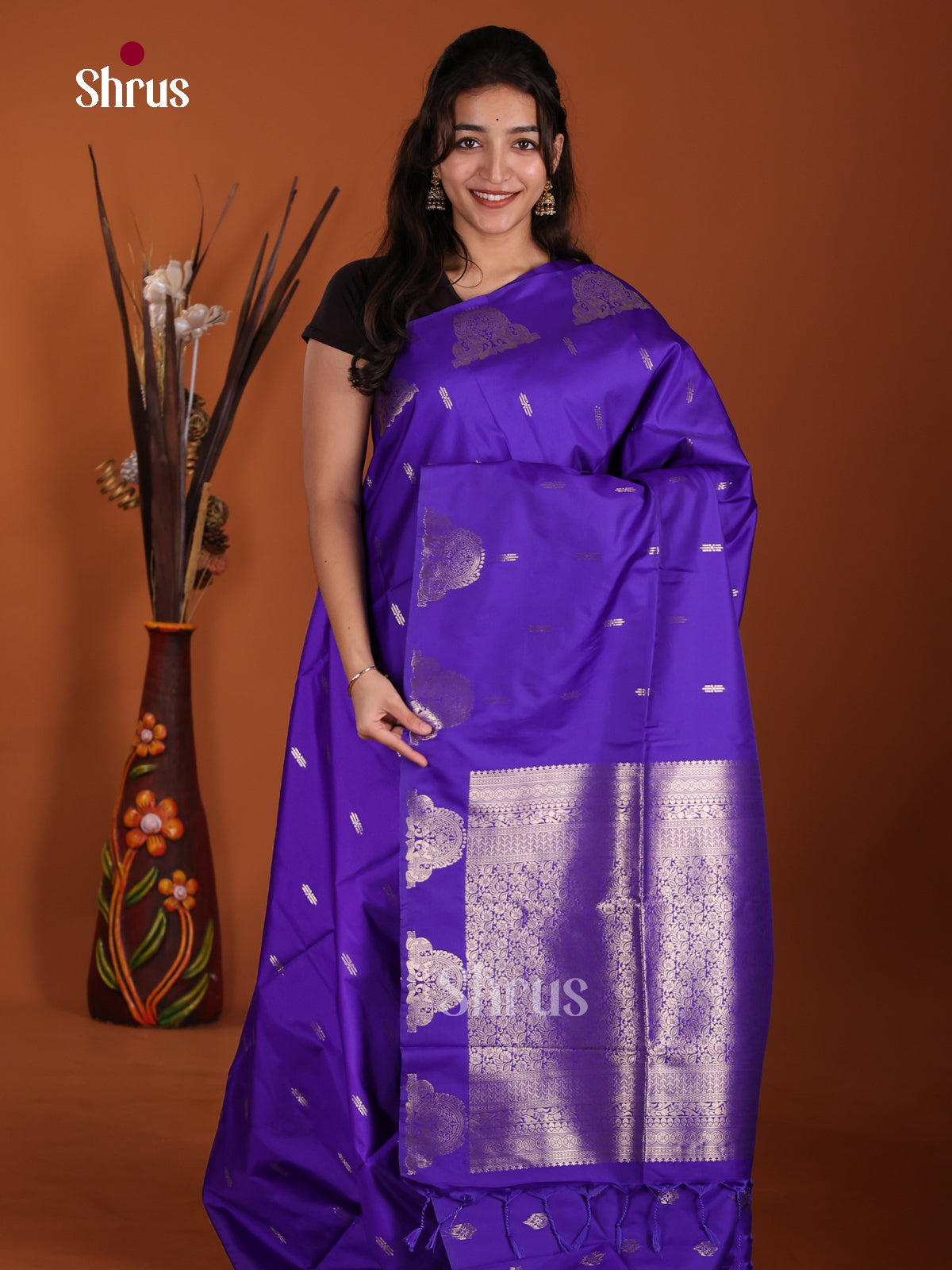 DJS25038 - Semi Softsilk Saree
