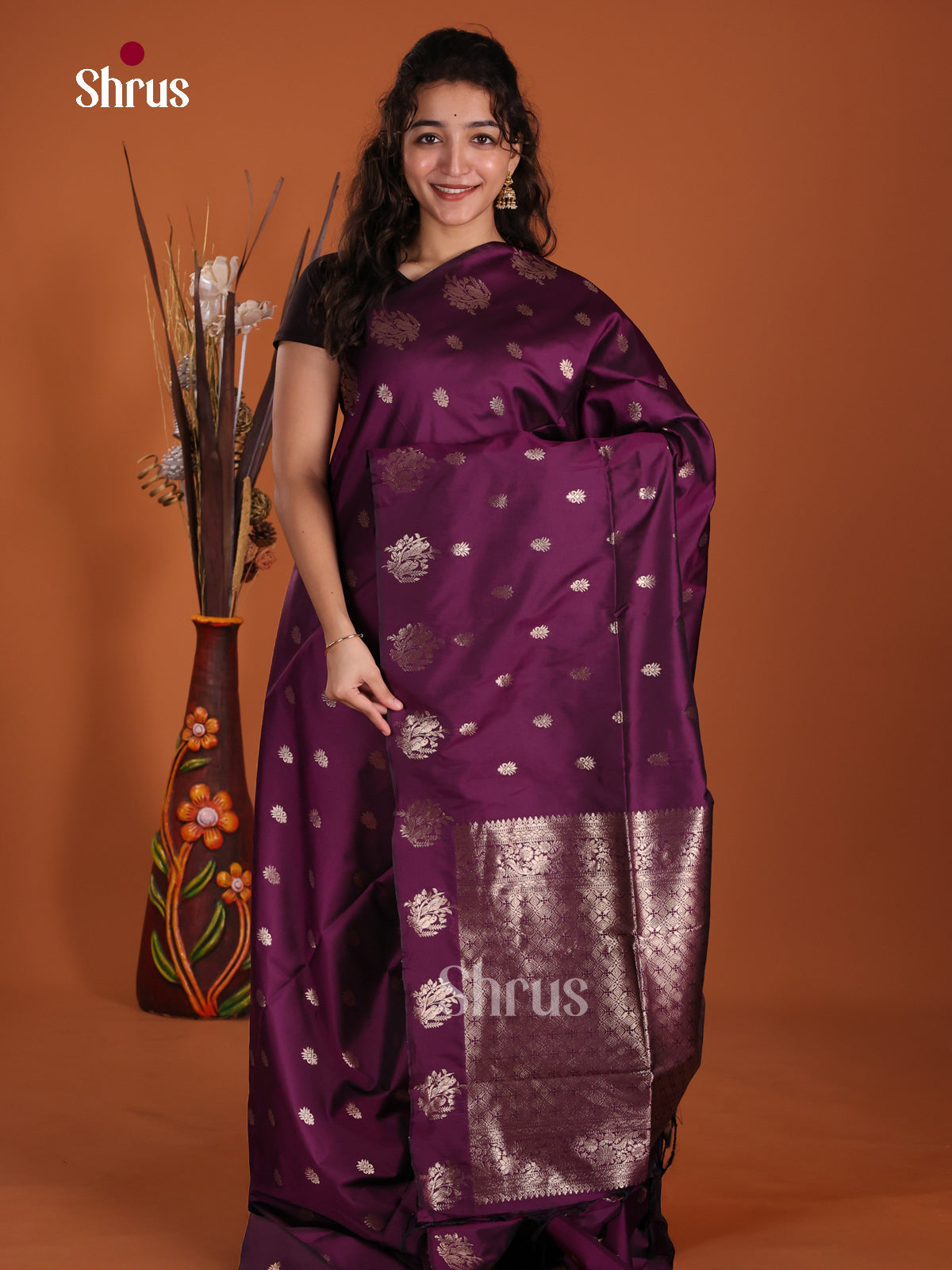 DJS25041 - Semi Softsilk Saree
