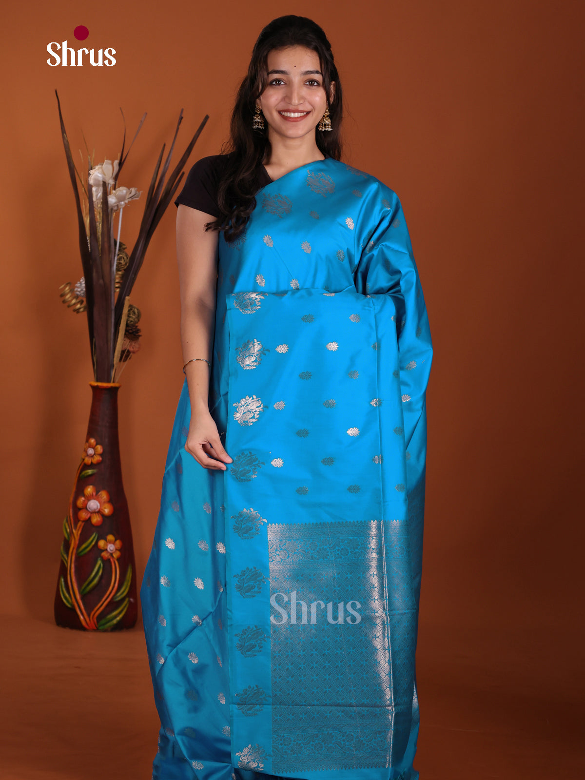 DJS25044 - Semi Softsilk Saree