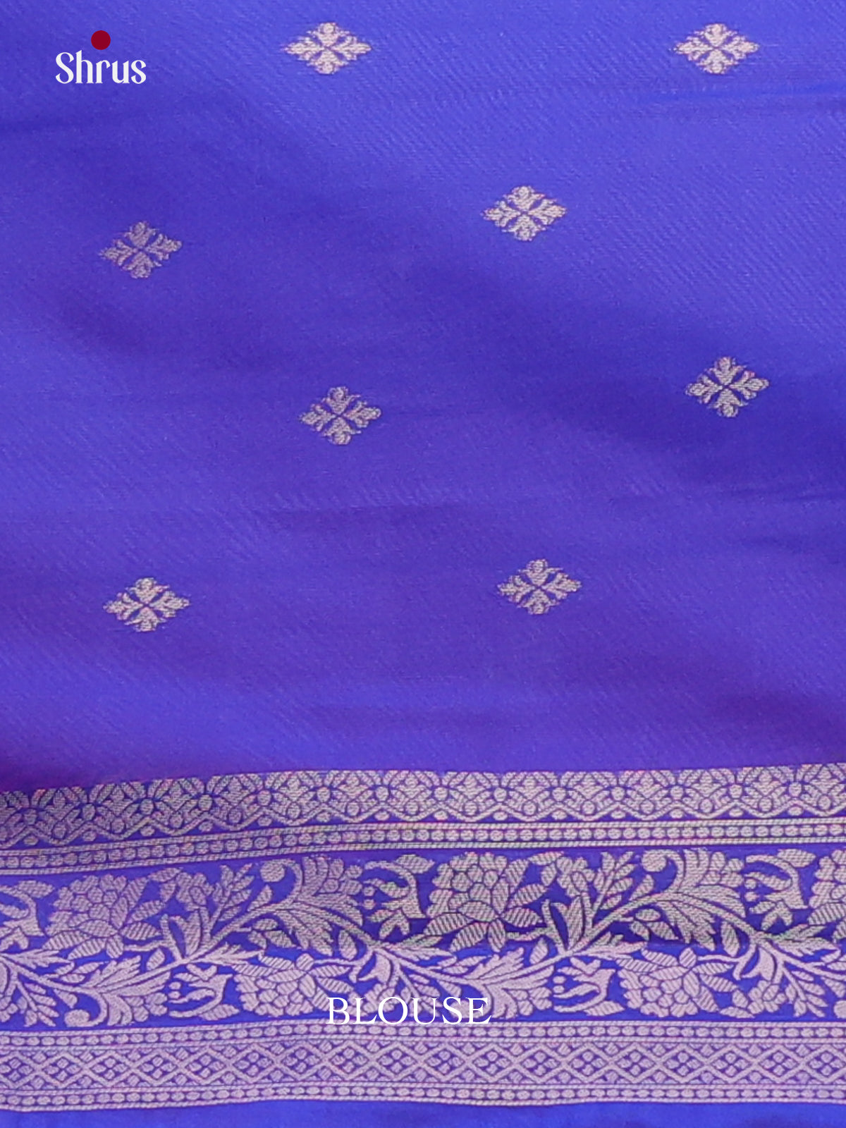 Blue - Semi Softsilk Saree