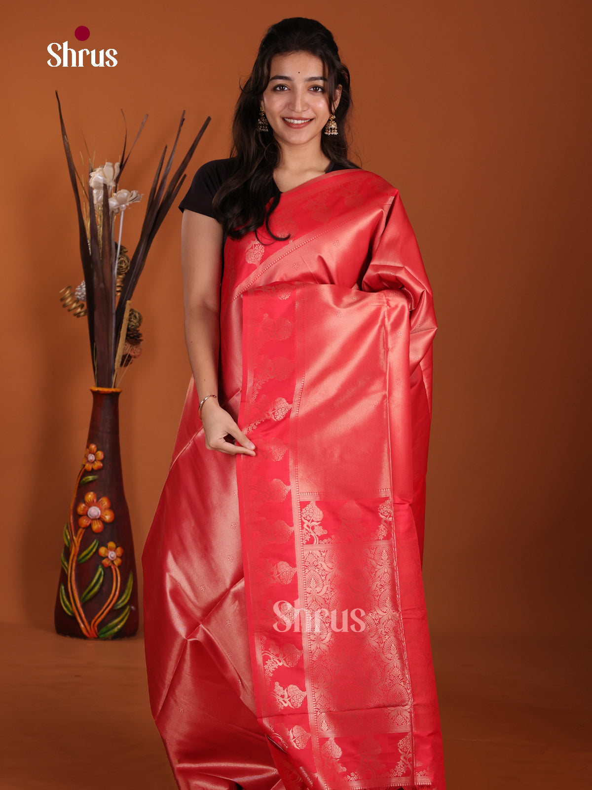 DJS25055 - Semi Softsilk Saree