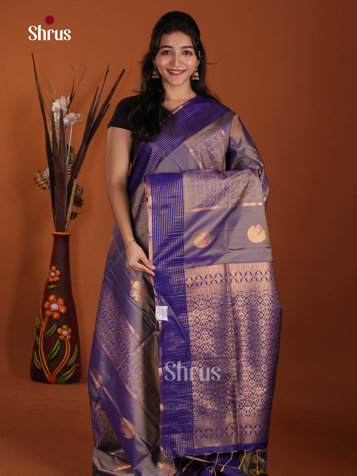 DJS25059 - Semi Softsilk Saree