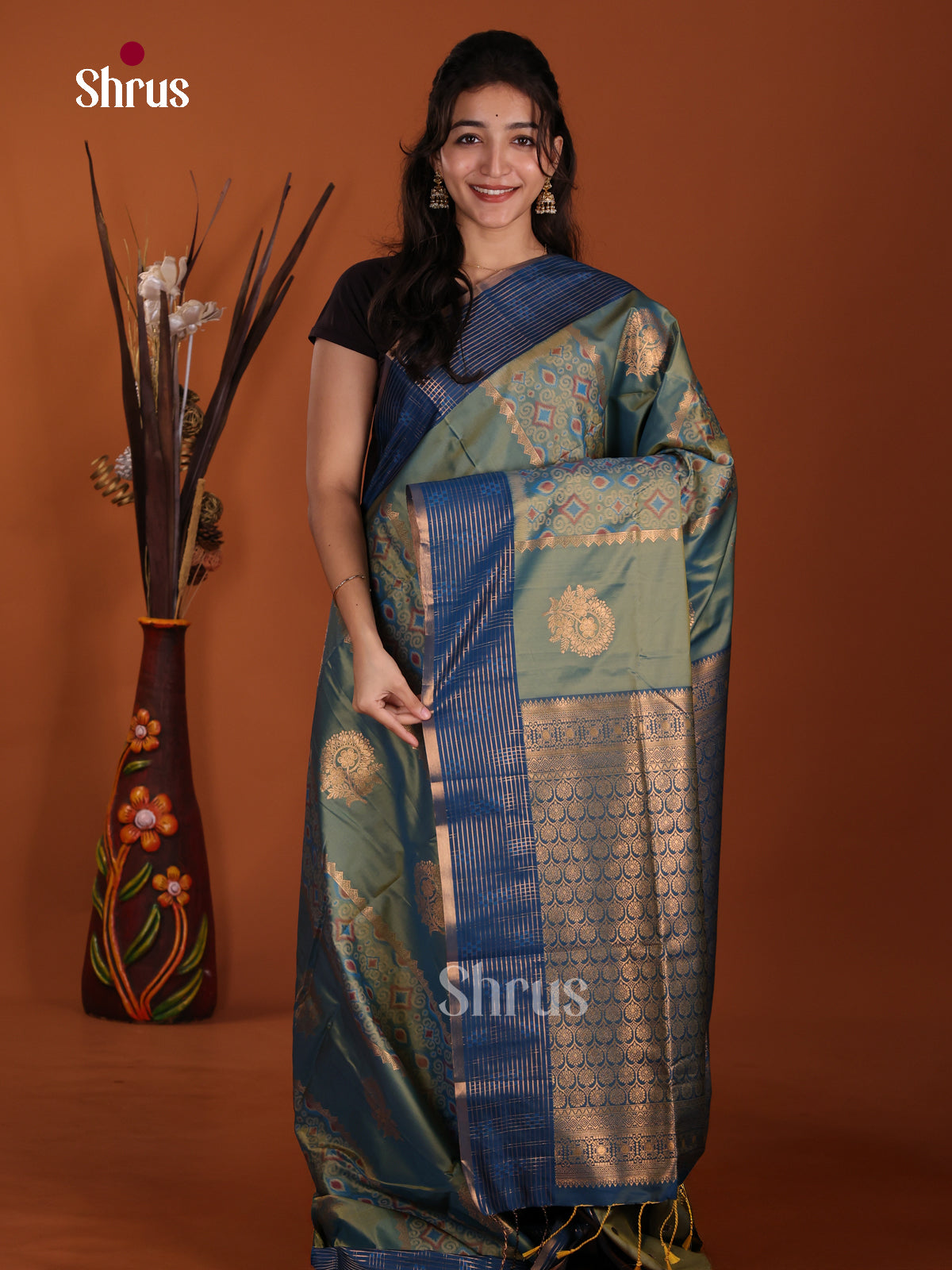 DJS25077 - Semi Softsilk Saree