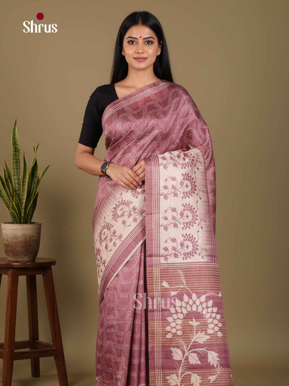 DJS25256 - Butter silk Saree