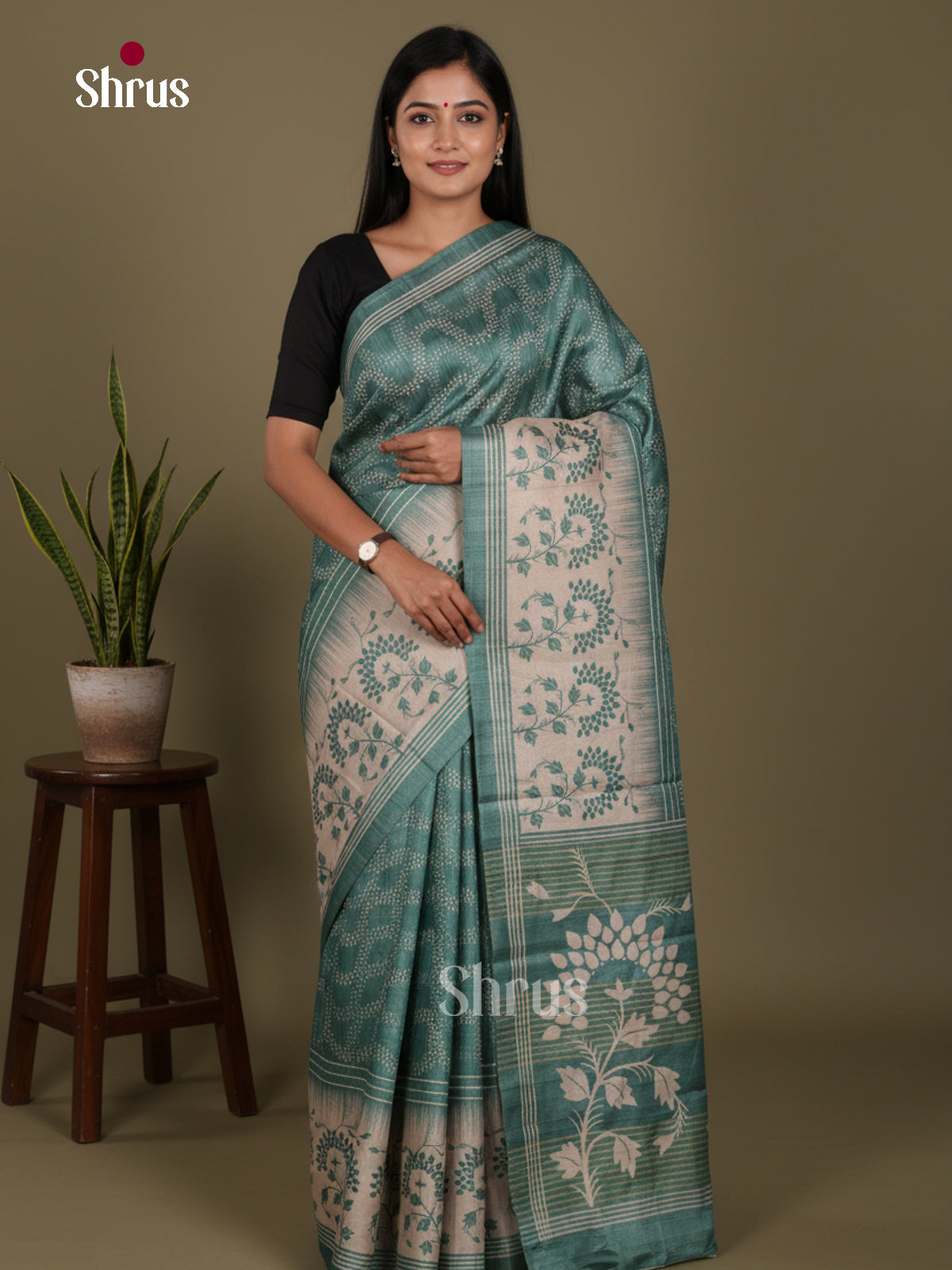 DJS25257 - Butter silk Saree