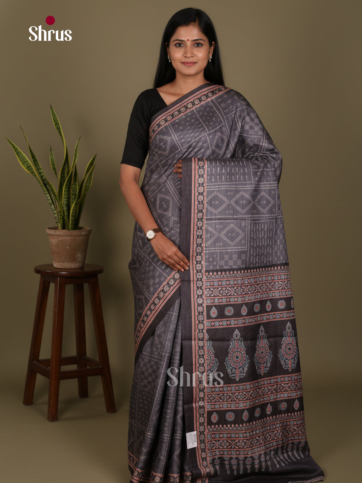 DJS25264 - Butter silk Saree