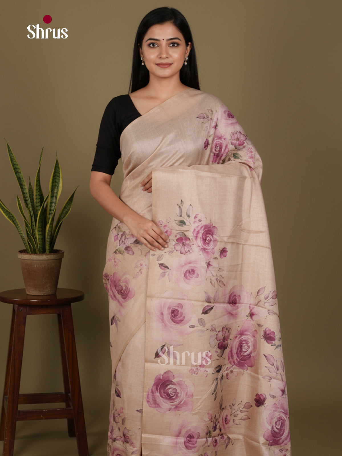 DJS25265 - Butter silk Saree