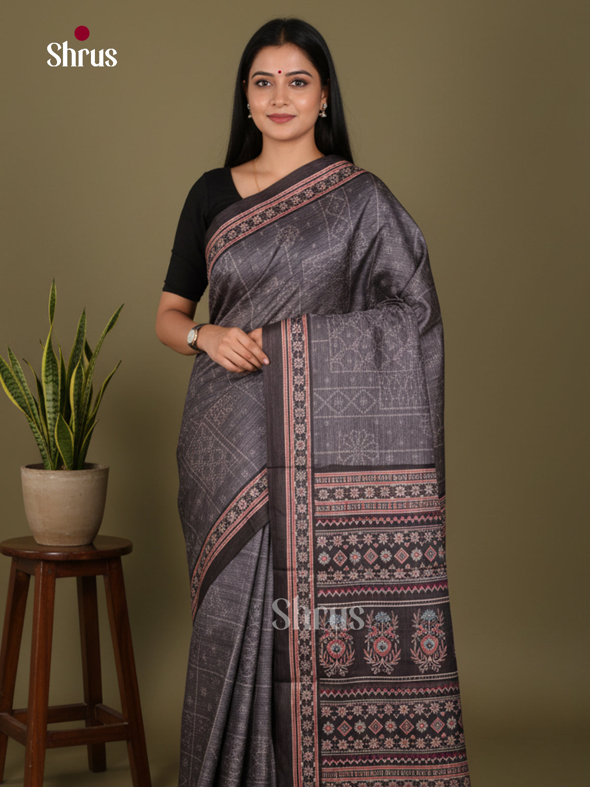 DJS25270 - Butter silk Saree