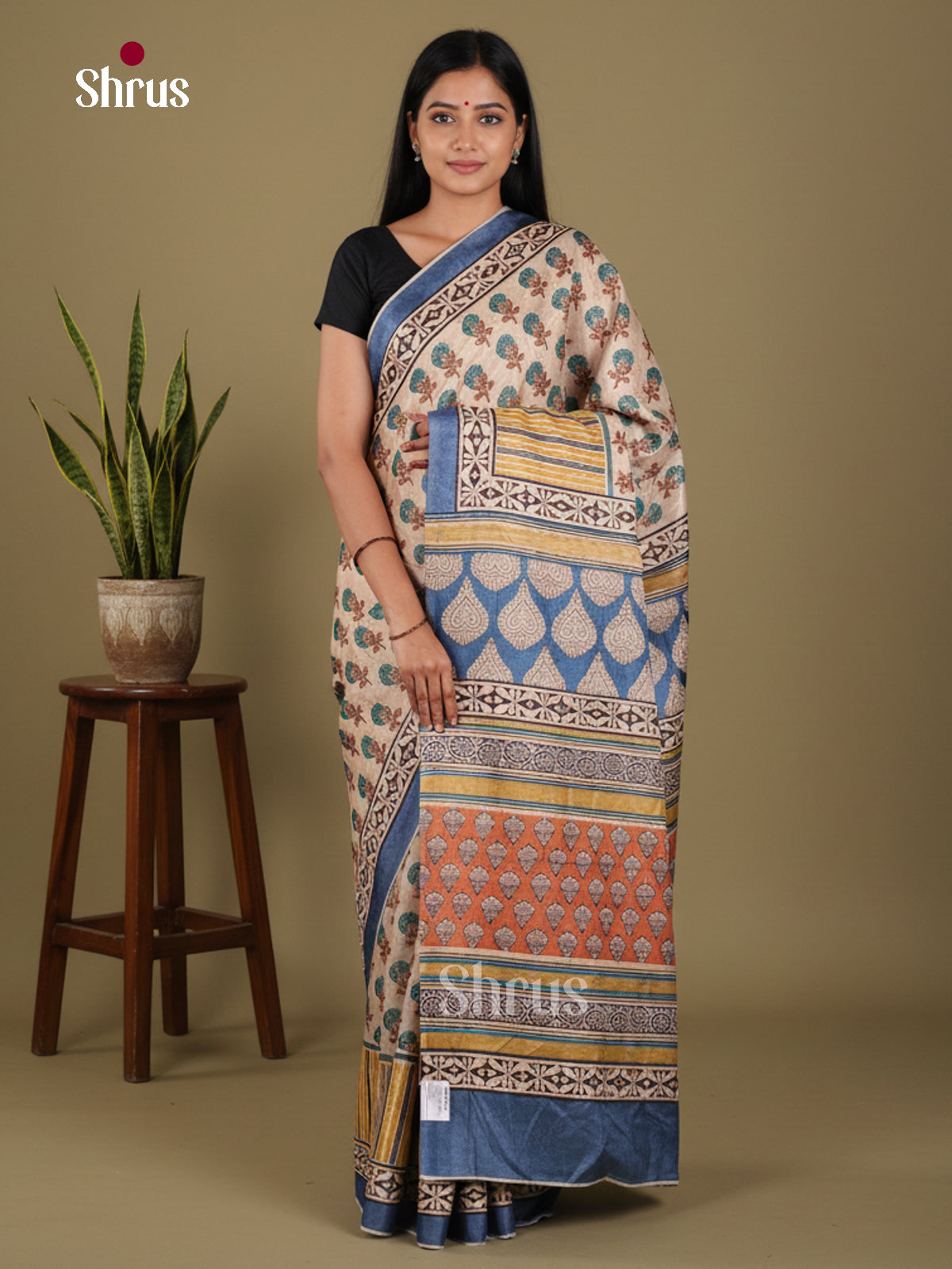 DJS25274 - Butter silk Saree