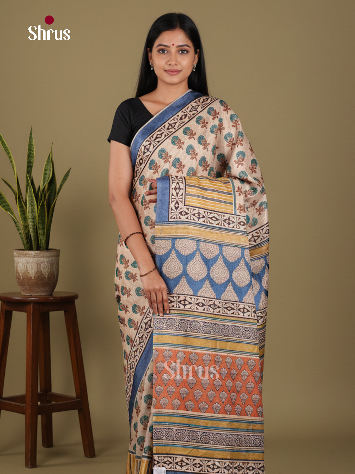 DJS25274 - Butter silk Saree