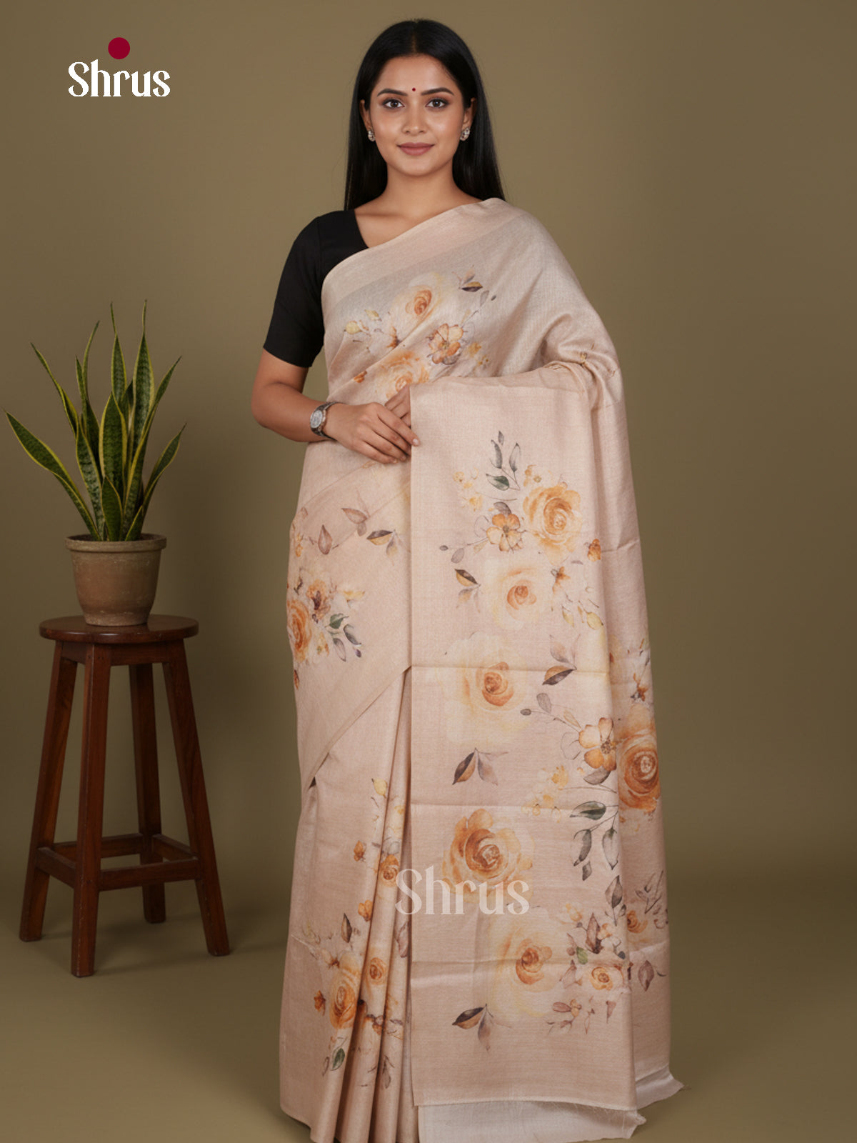 DJS25276 - Butter silk Saree