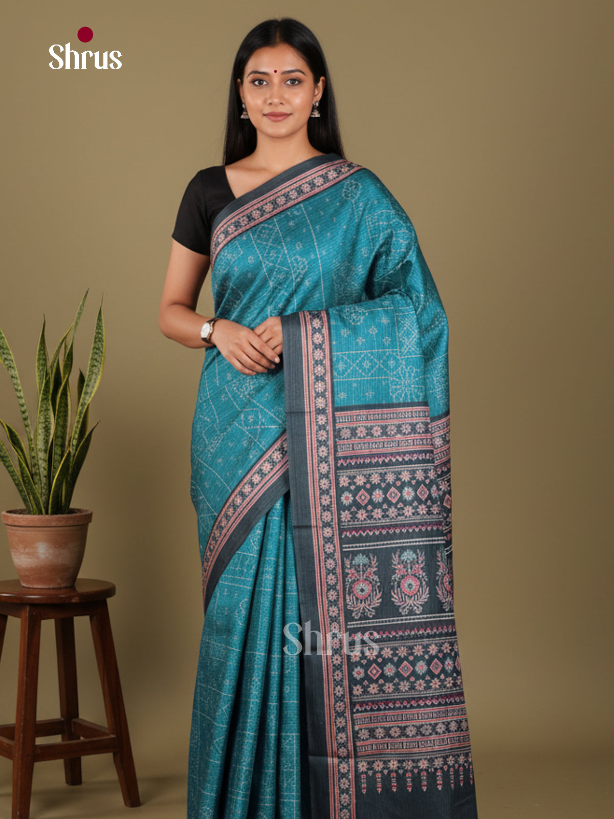 DJS25278 - Butter silk Saree