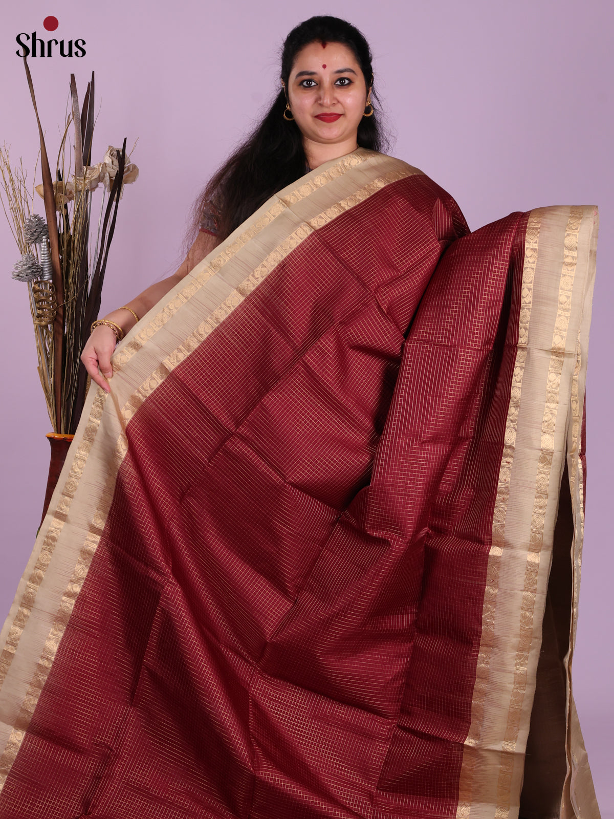 DJS25284 - Soft Silk (HR) Saree - Shop on Shrus.com