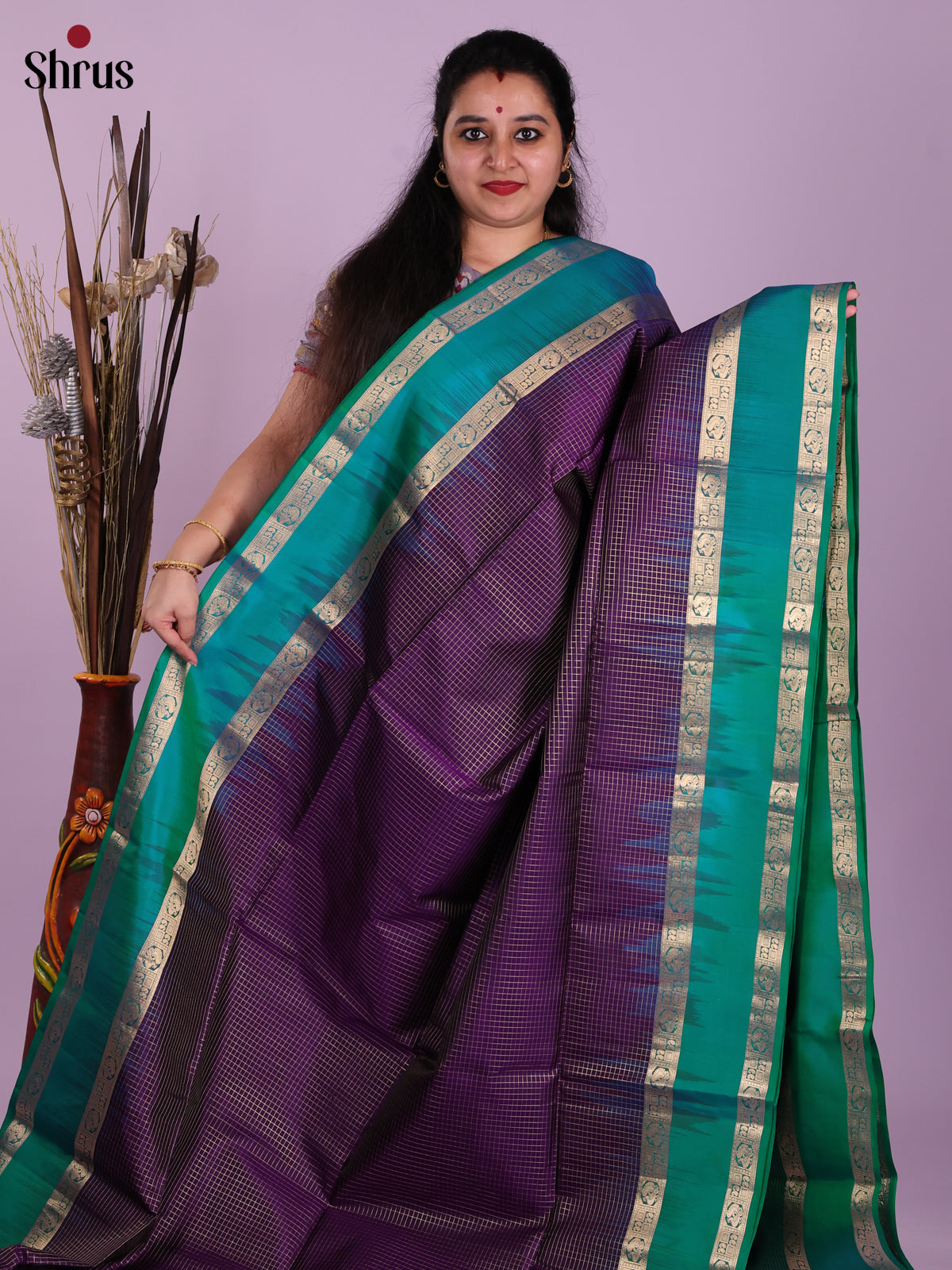 DJS25285 - Soft Silk (HR) Saree - Shop on Shrus.com