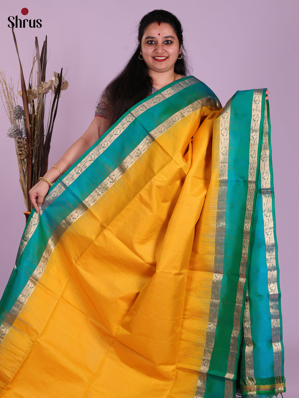 DJS25286 - Soft Silk (HR) Saree - Shop on Shrus.com