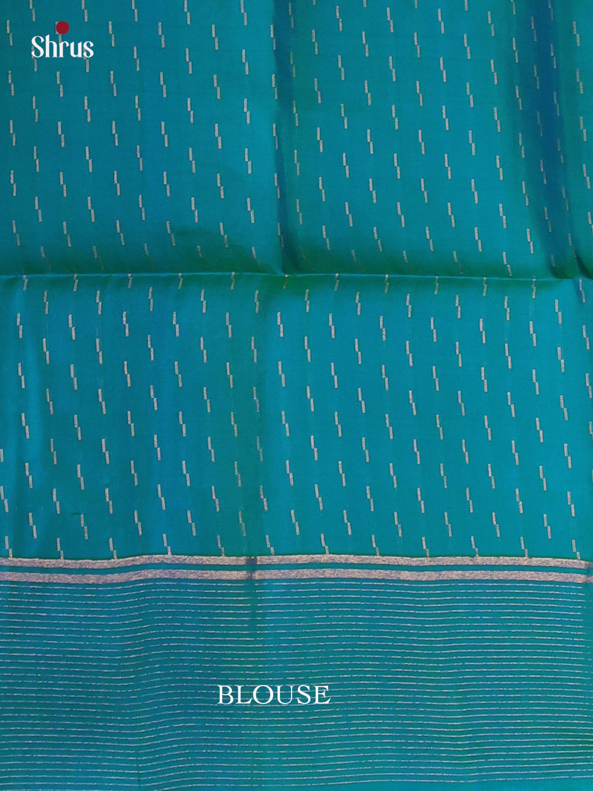 Radiant Pink Soft Silk Saree With Intricately Woven Zari Buttas & Teal Pallu - Shop on Shrus.com
