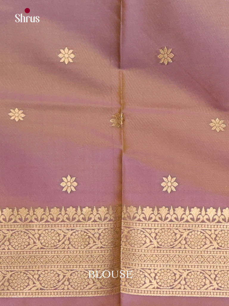 Mild Lavender - Semi Softsilk Saree